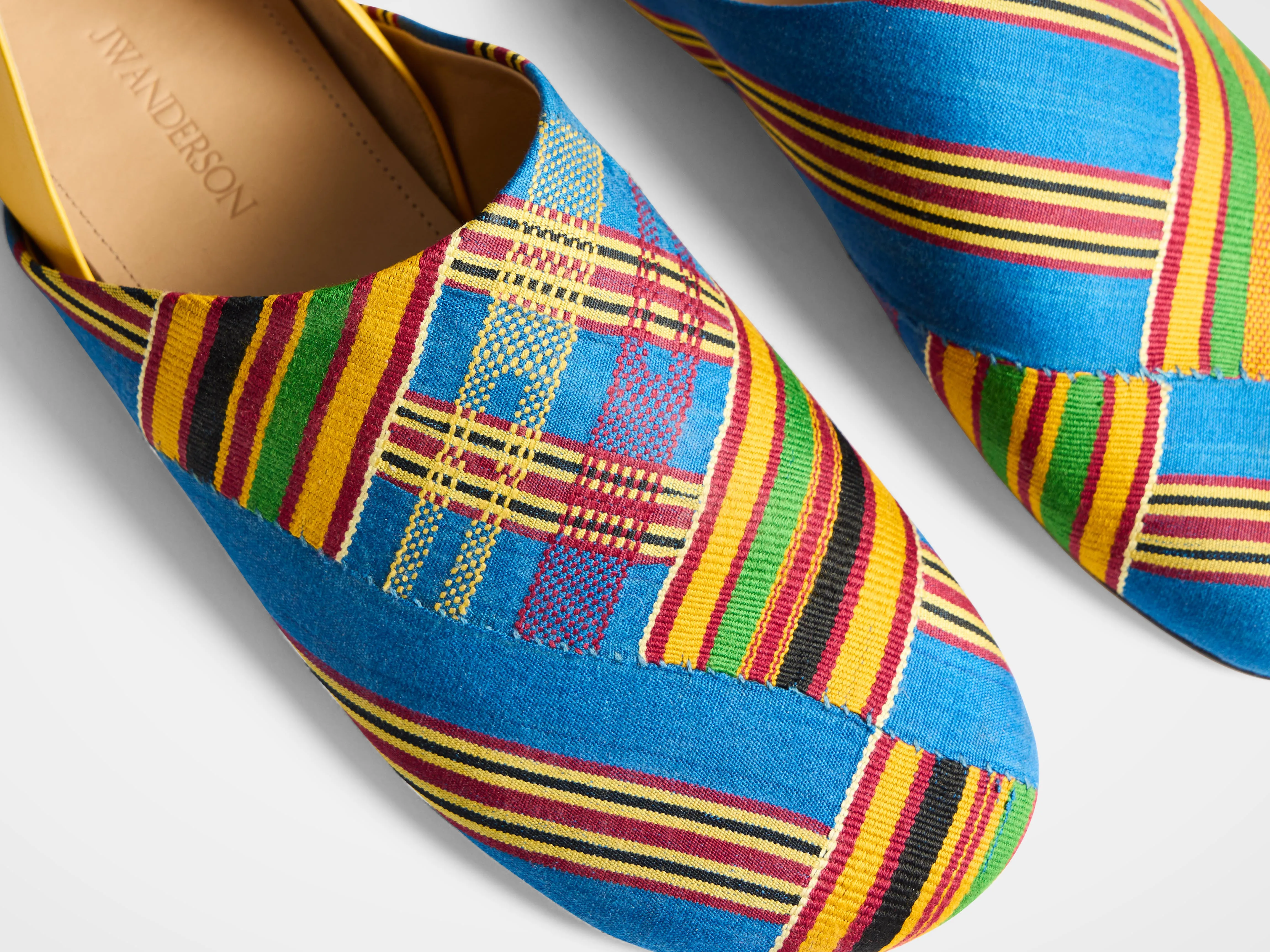 MENS SLIPPER MULES IN YELLOW/MULTI sold by J.W. Anderson product image thumbnail 4