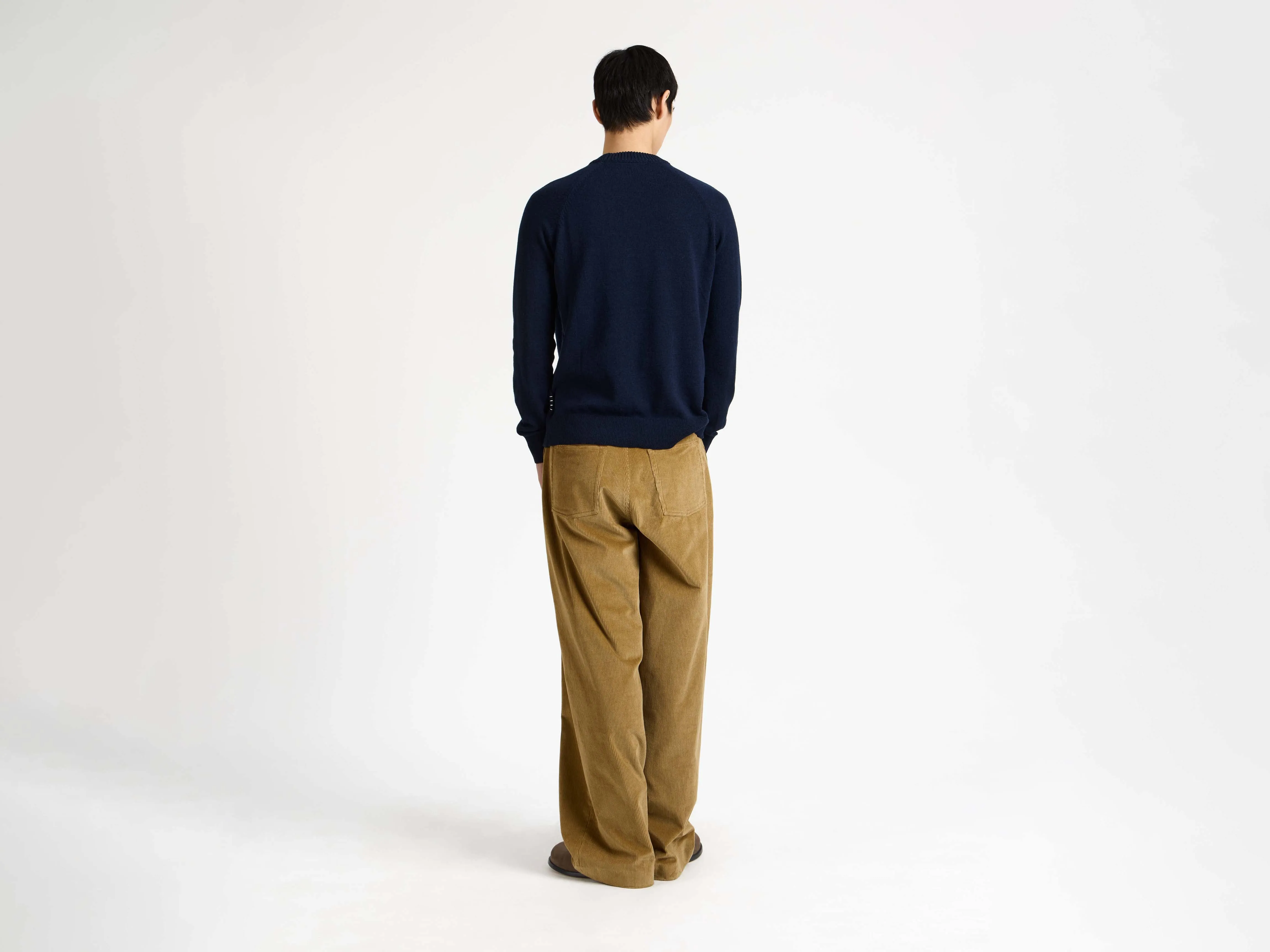 MENS RAGLAN JUMPER IN NAVY sold by J.W. Anderson product image thumbnail 4