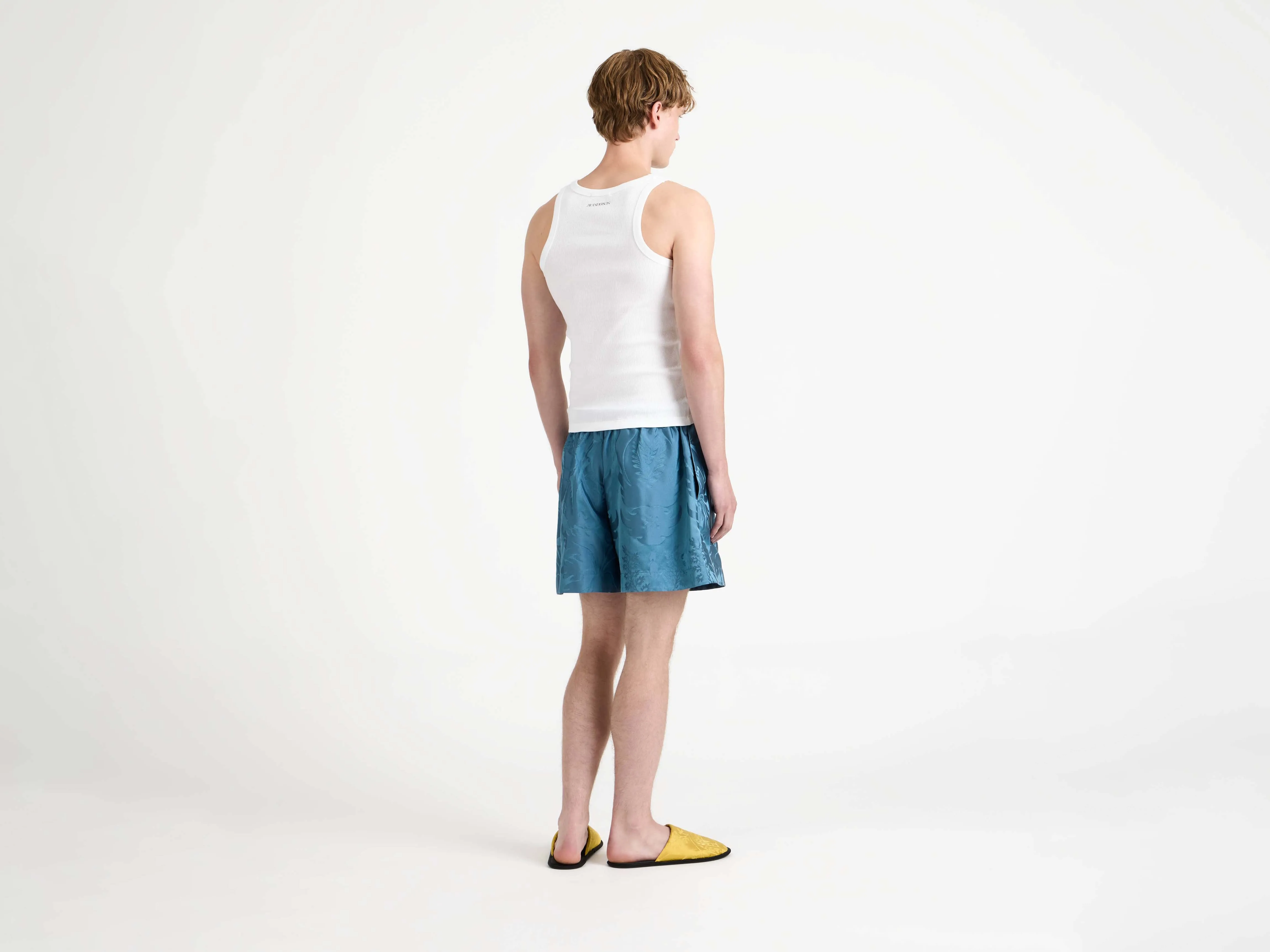 MENS RIB VEST IN WHITE sold by J.W. Anderson product image thumbnail 5