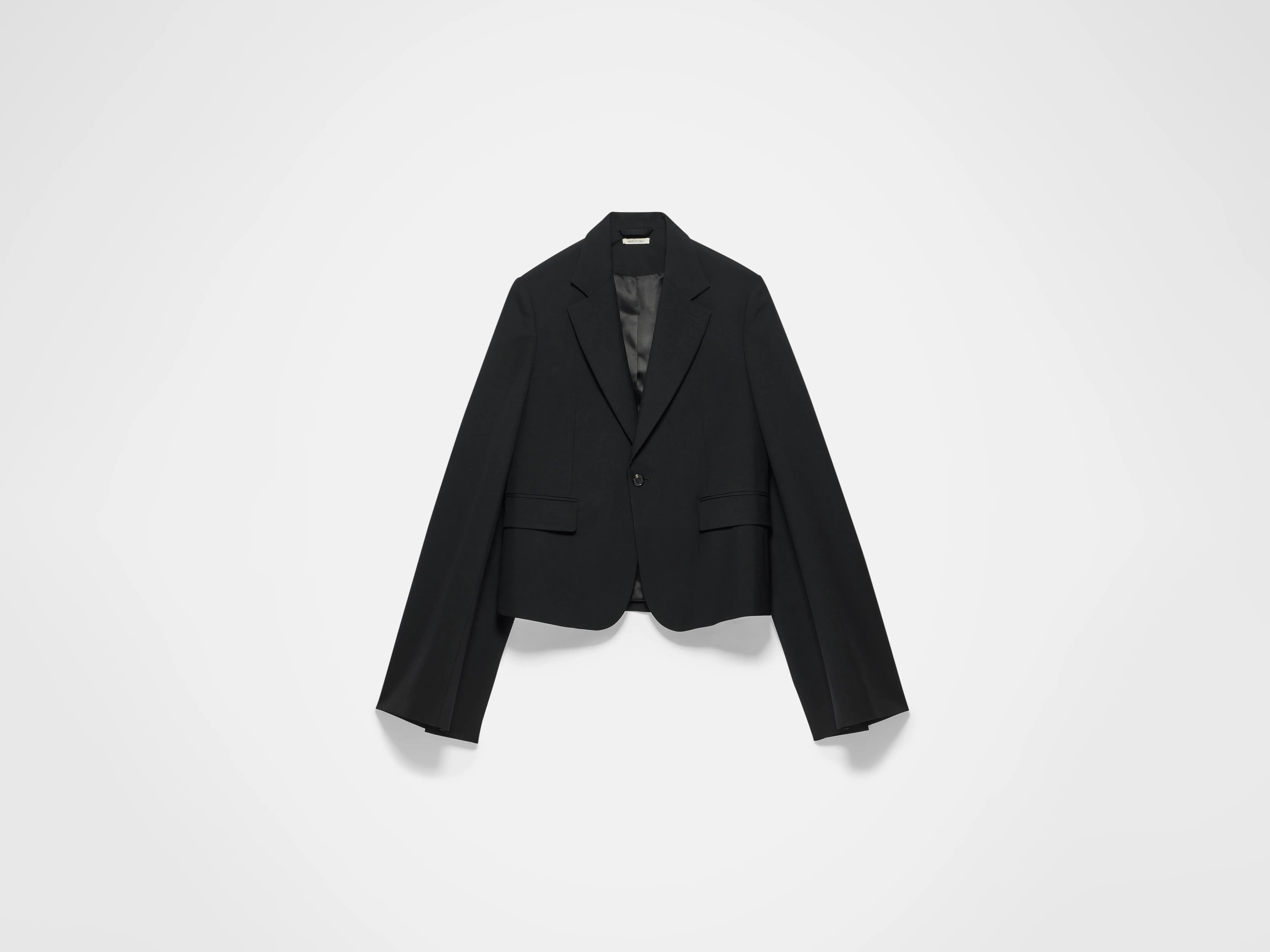 WOMENS BELL SLEEVE JACKET IN BLACK sold by J.W. Anderson product image thumbnail 4