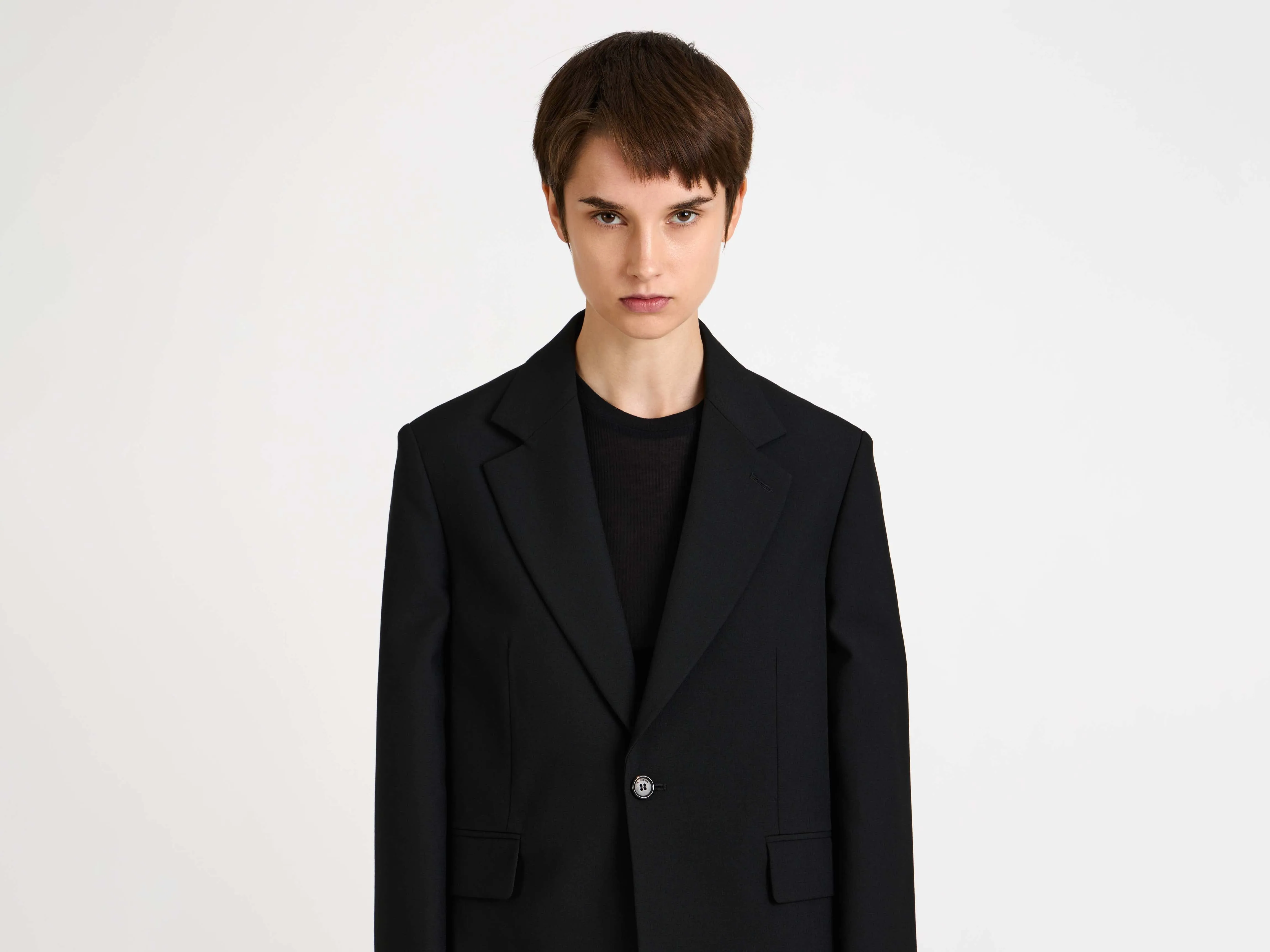 WOMENS BELL SLEEVE JACKET IN BLACK sold by J.W. Anderson product image thumbnail 5