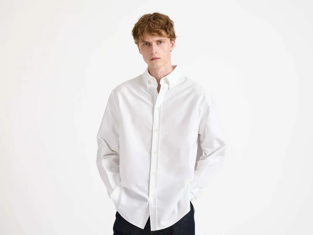 MENS CLASSIC SHIRT IN WHITE sold by J.W. Anderson