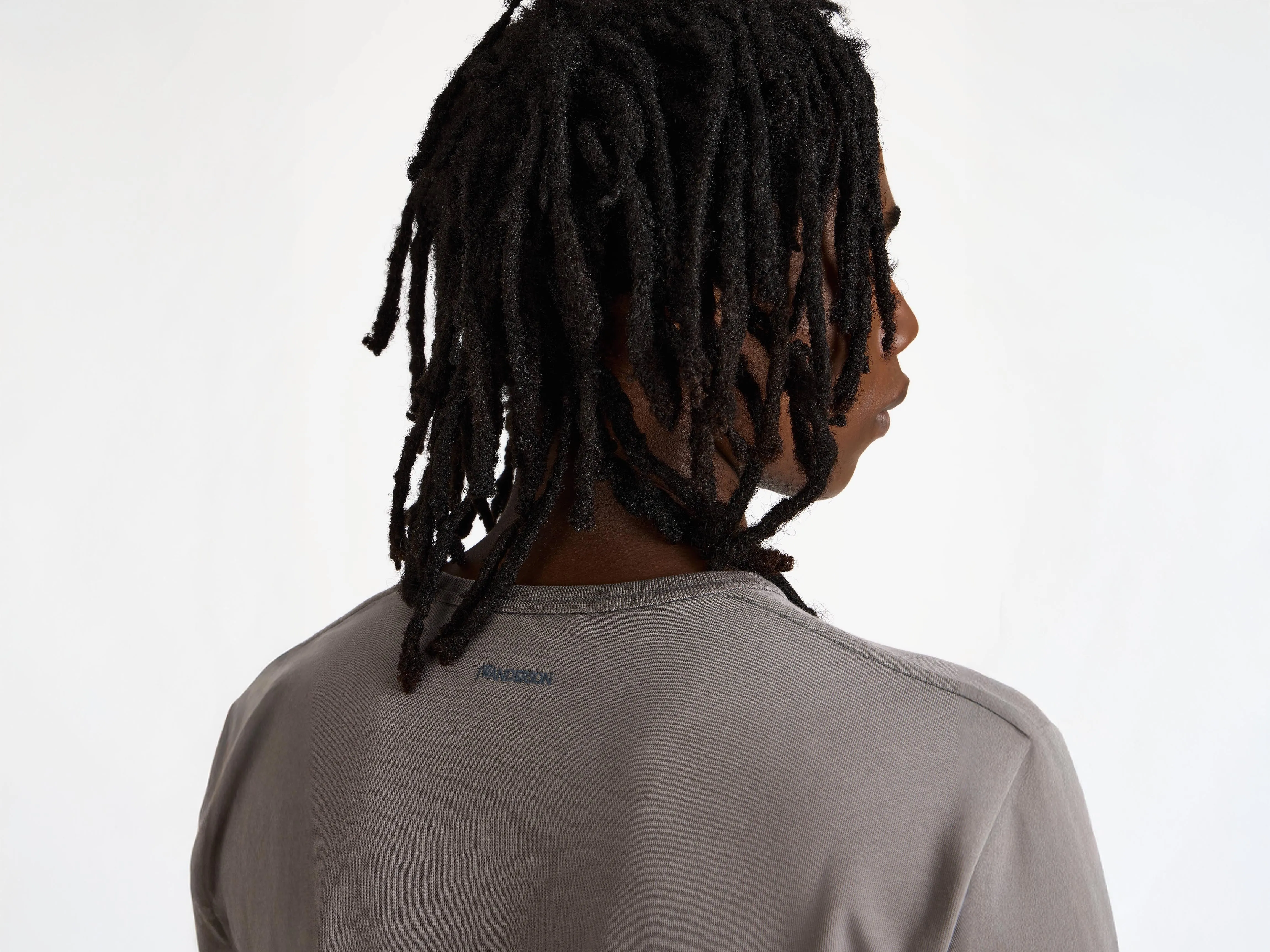 MENS PRAYING MANTIS T-SHIRT IN GREY sold by J.W. Anderson product image thumbnail 2