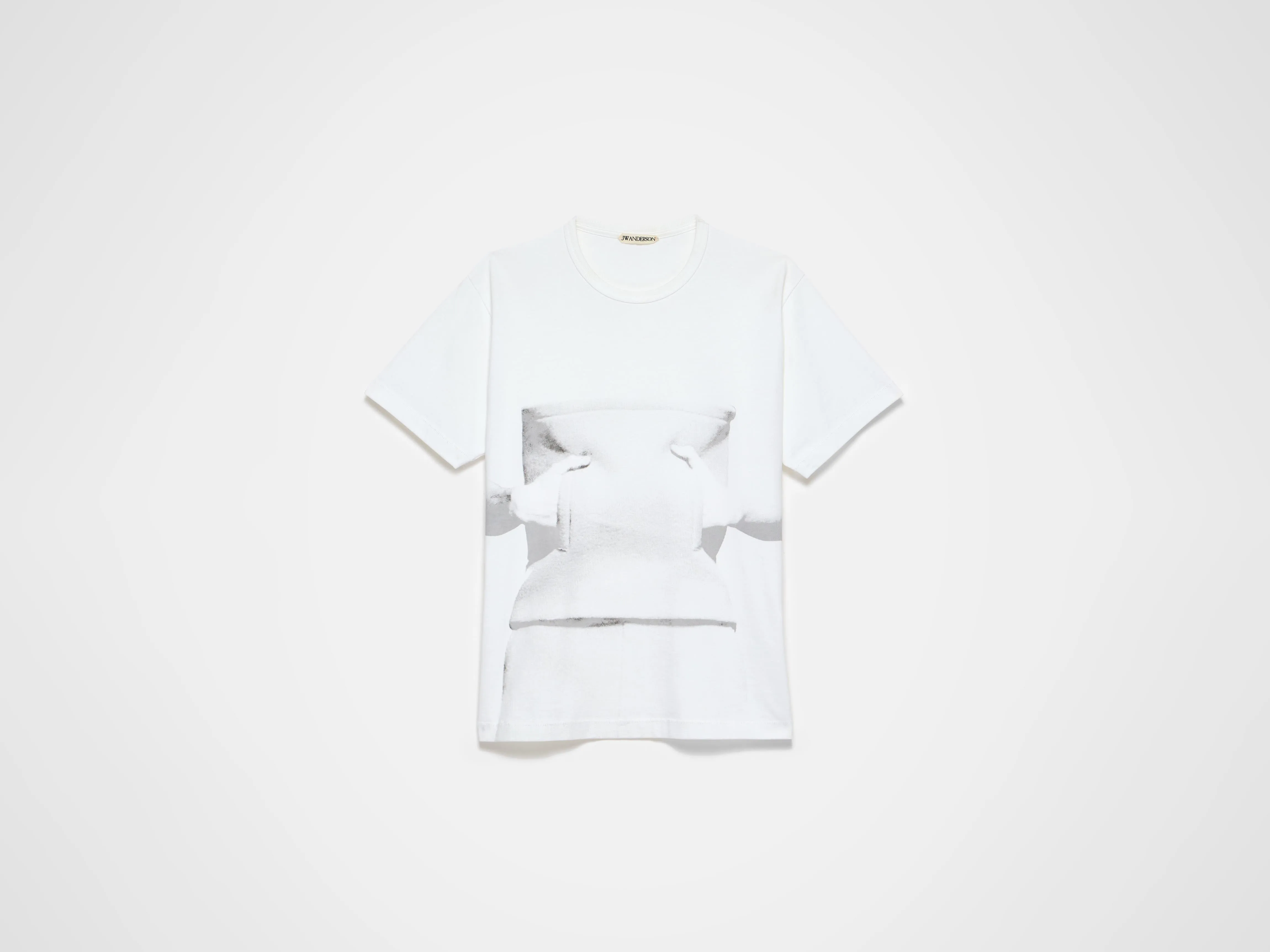 MENS GESTURE T-SHIRT IN WHITE sold by J.W. Anderson product image thumbnail 5