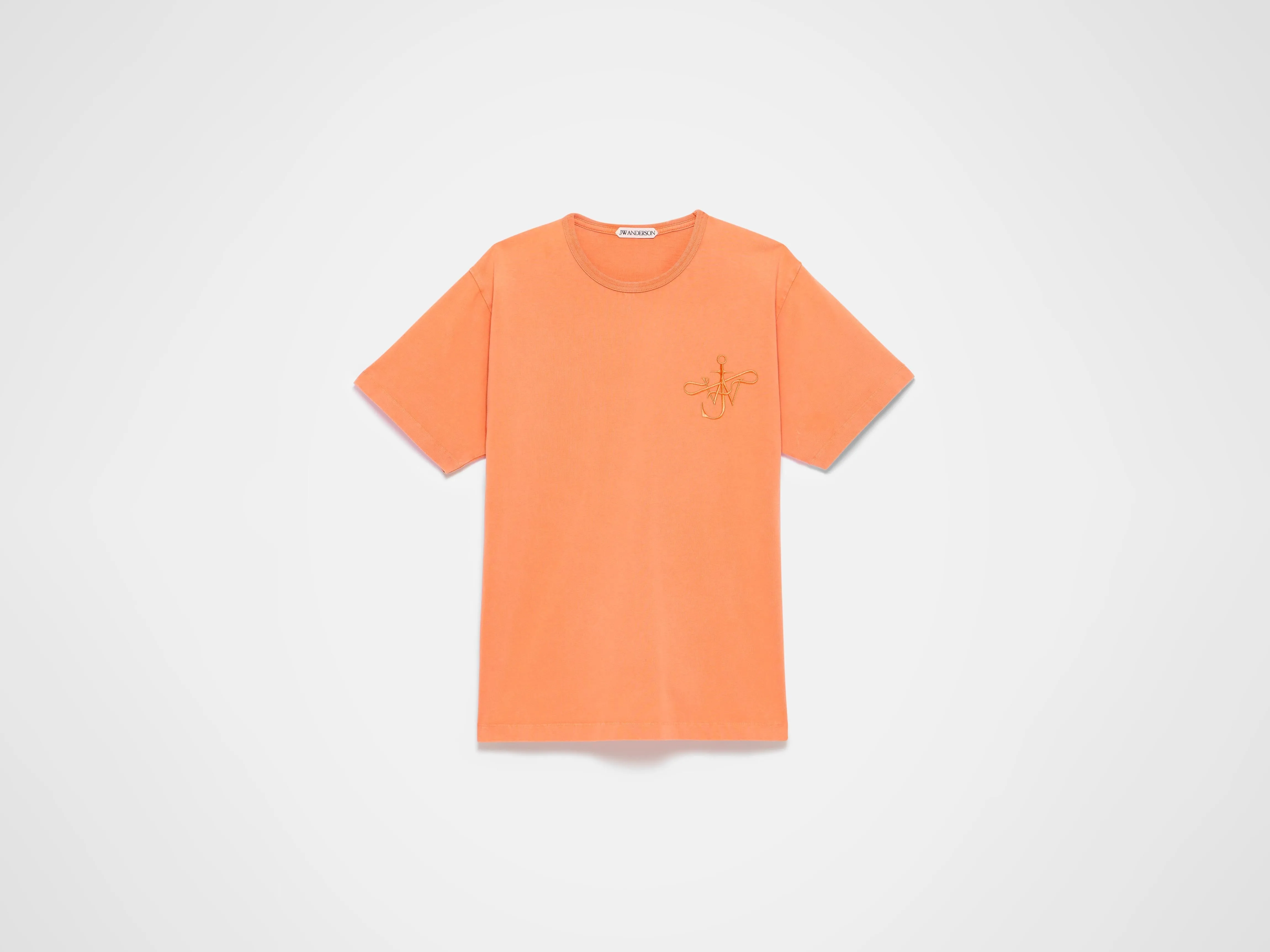 MENS RIBBON ANCHOR T-SHIRT IN WASHED ORANGE sold by J.W. Anderson product image thumbnail 5