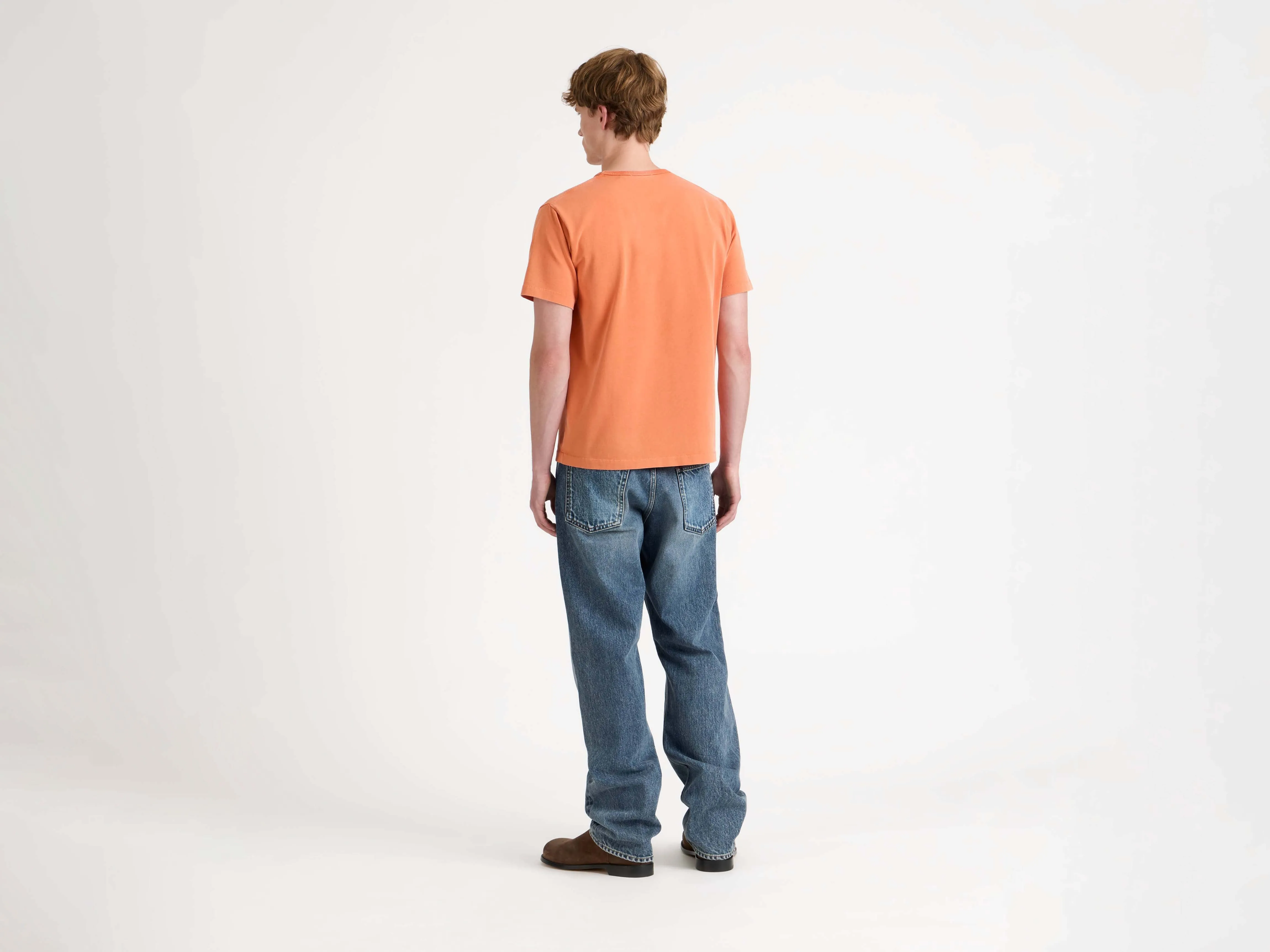 MENS RIBBON ANCHOR T-SHIRT IN WASHED ORANGE sold by J.W. Anderson product image thumbnail 4