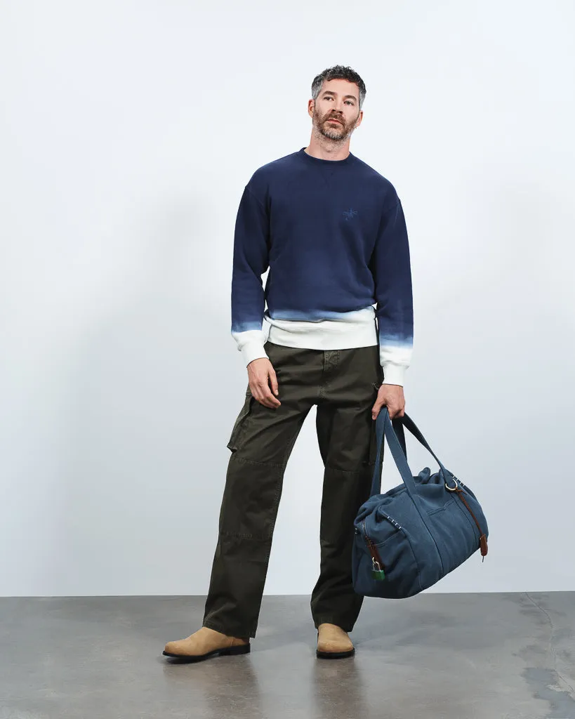MENS DIP DYE SWEATSHIRT IN NAVY & ECRU sold by J.W. Anderson product image thumbnail 2