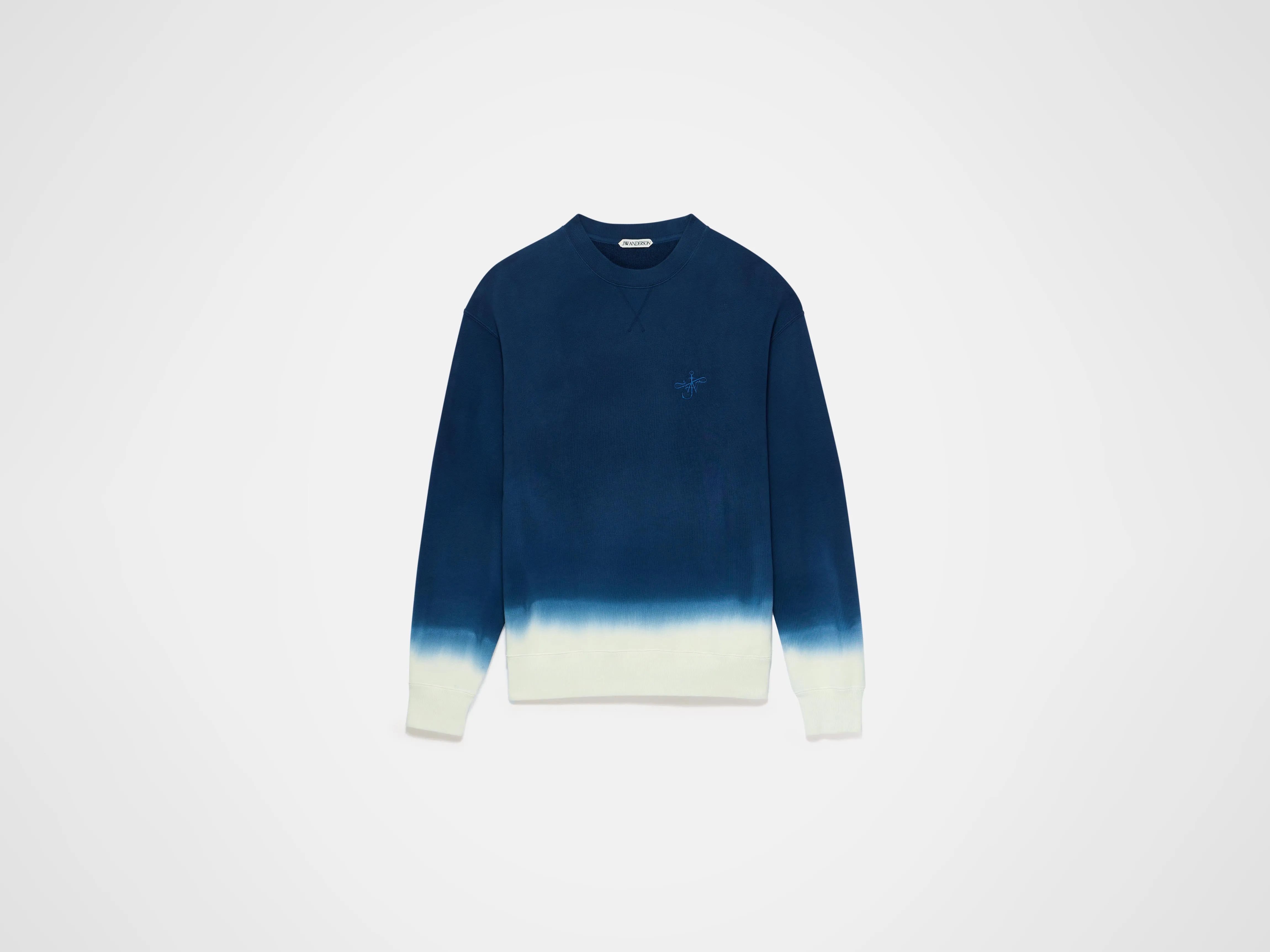 MENS DIP DYE SWEATSHIRT IN NAVY & ECRU sold by J.W. Anderson product image thumbnail 5