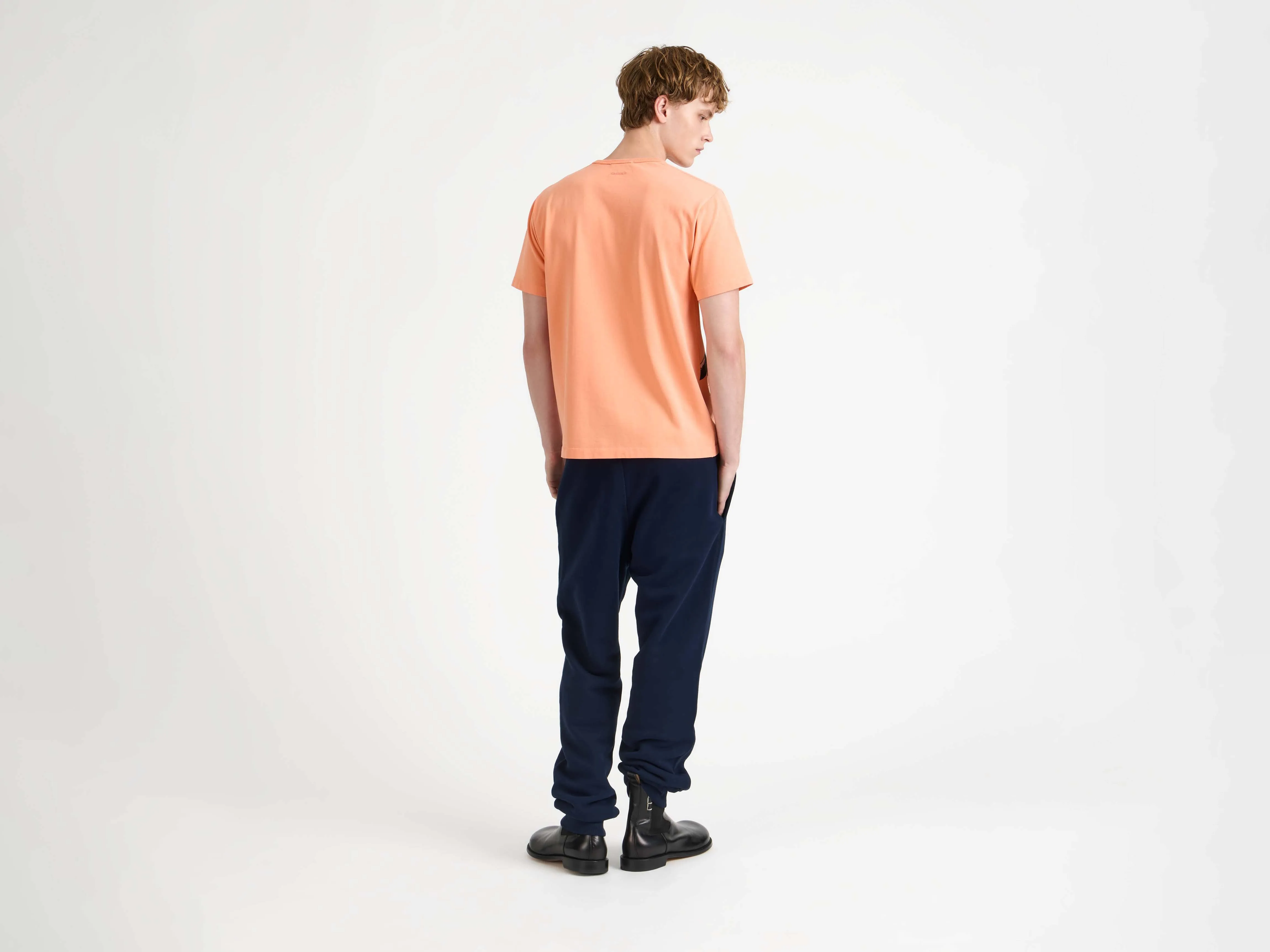 MENS PRAYING MANTIS T-SHIRT IN PEACH sold by J.W. Anderson product image thumbnail 4