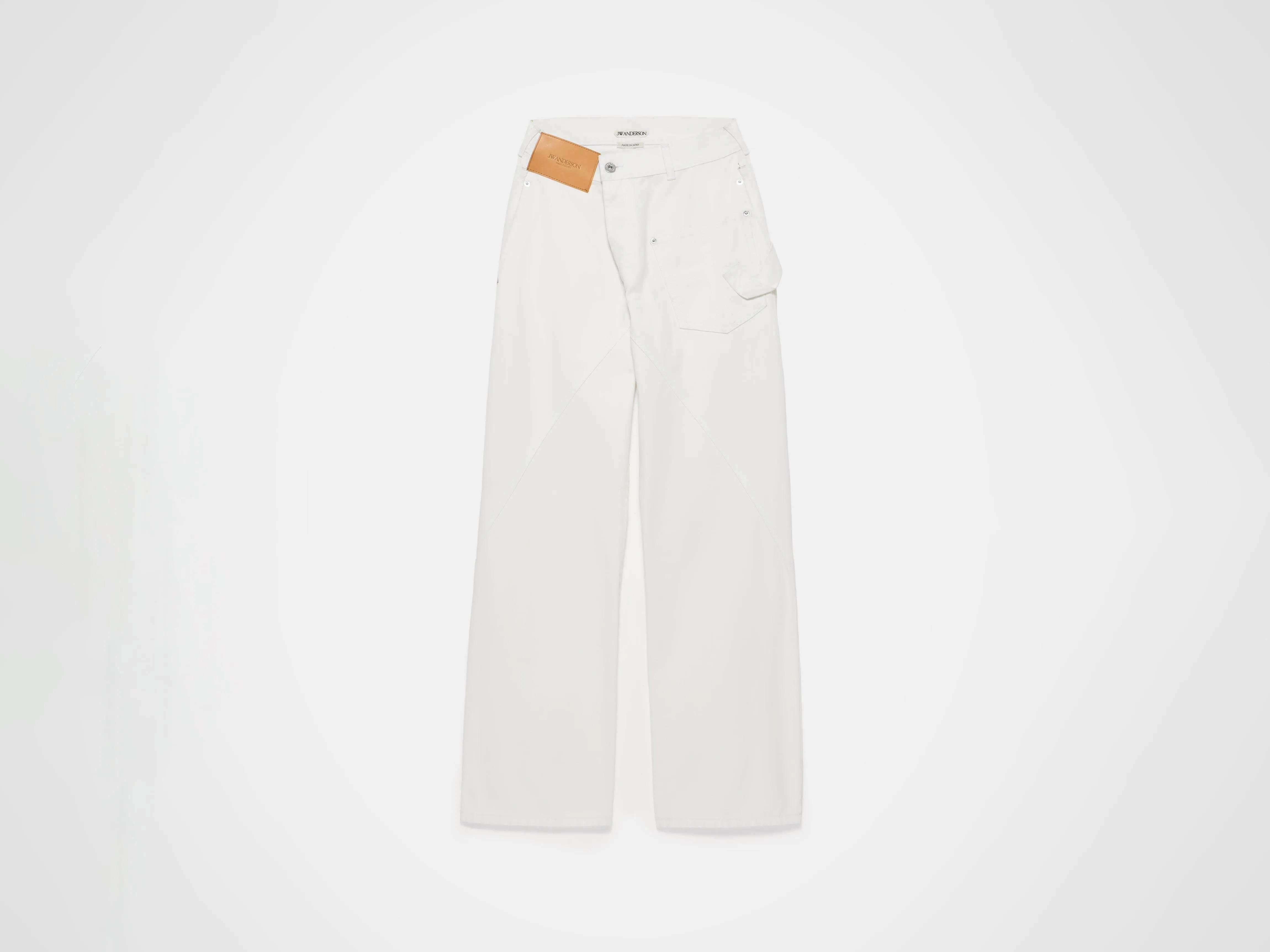 MENS TWISTED WORKWEAR JEANS IN OFF WHITE sold by J.W. Anderson product image thumbnail 4