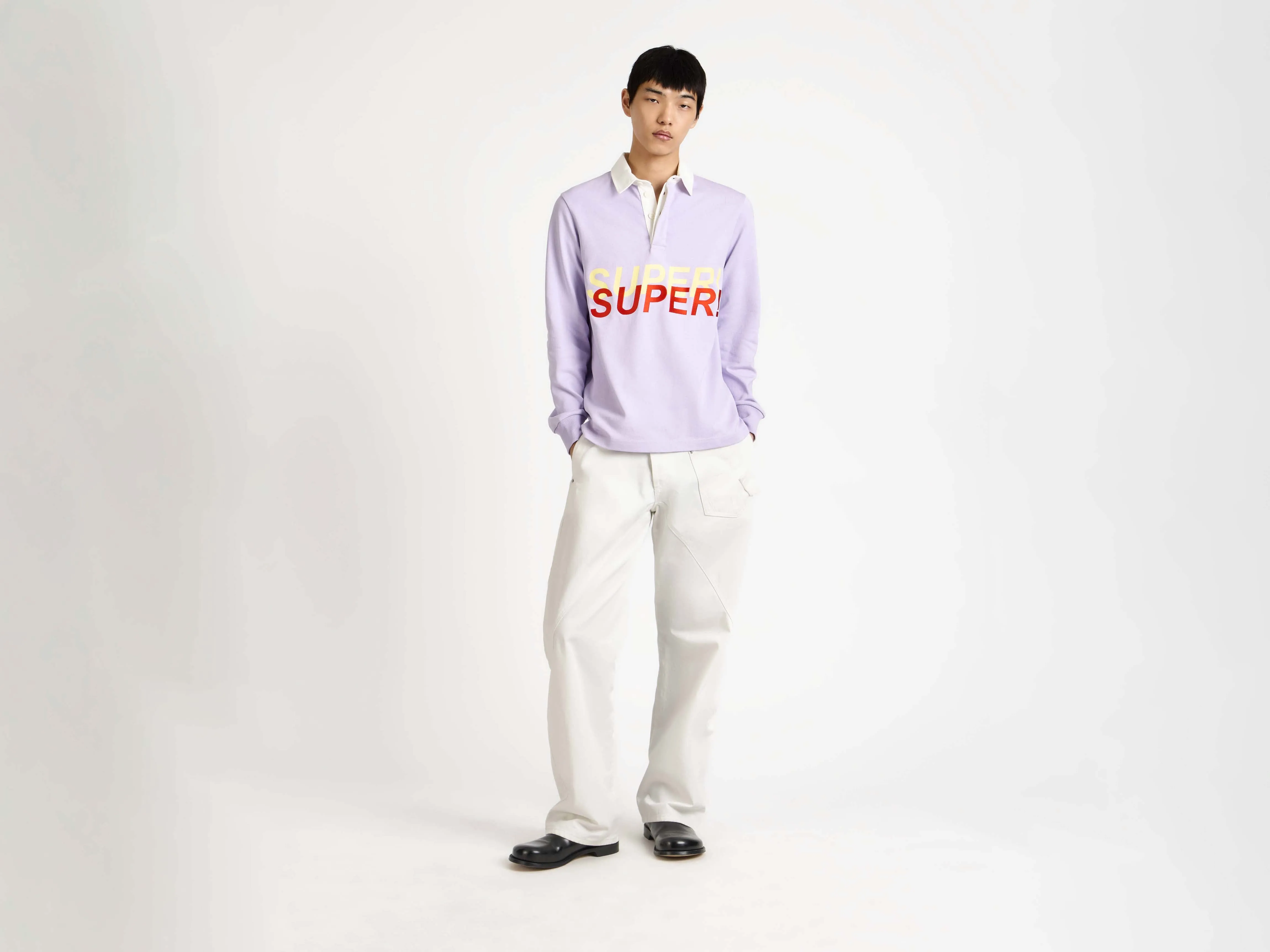 MENS TWISTED WORKWEAR JEANS IN OFF WHITE sold by J.W. Anderson product image thumbnail 5
