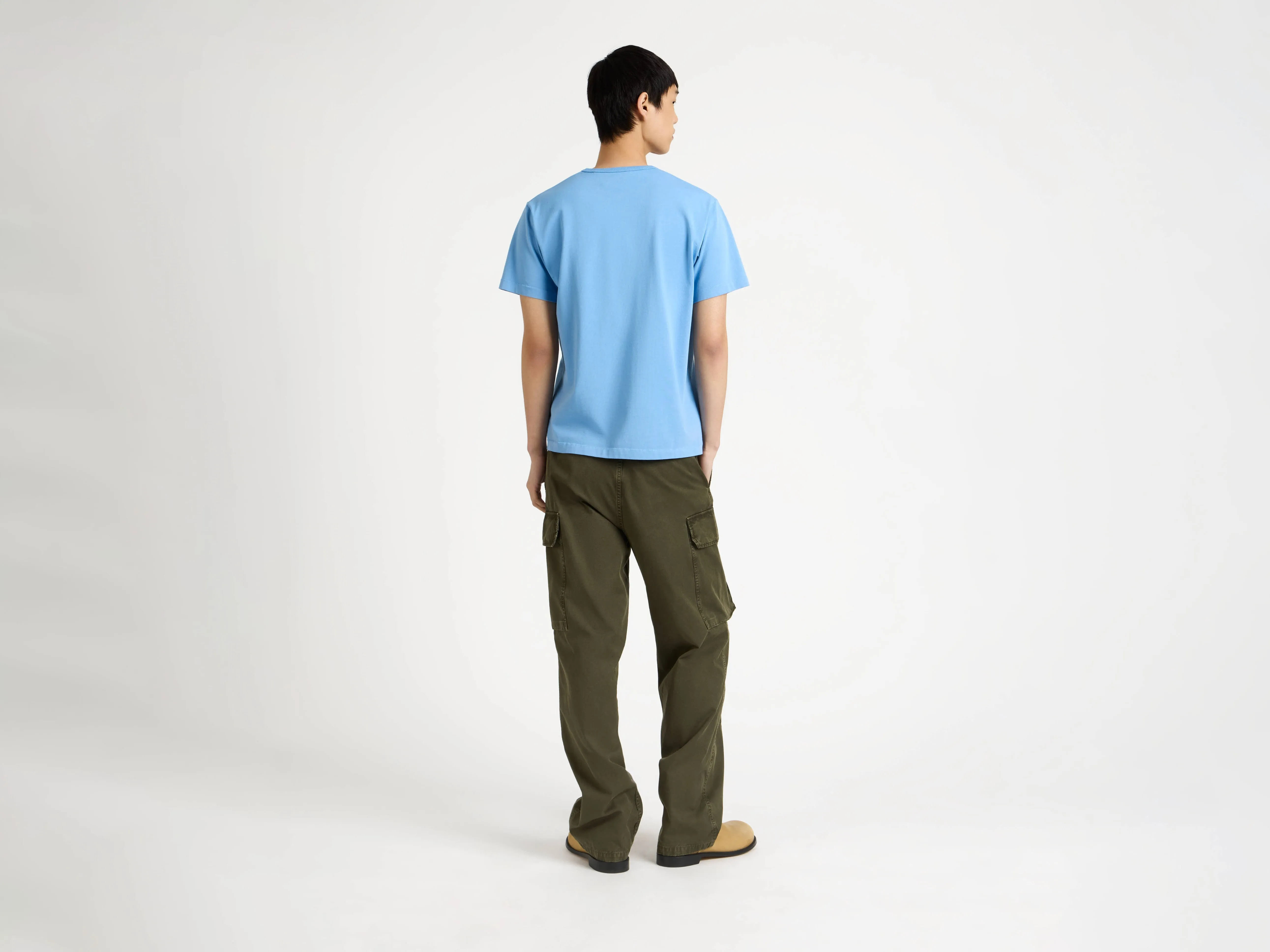 MENS CARGO TROUSERS IN KHAKI sold by J.W. Anderson product image thumbnail 3
