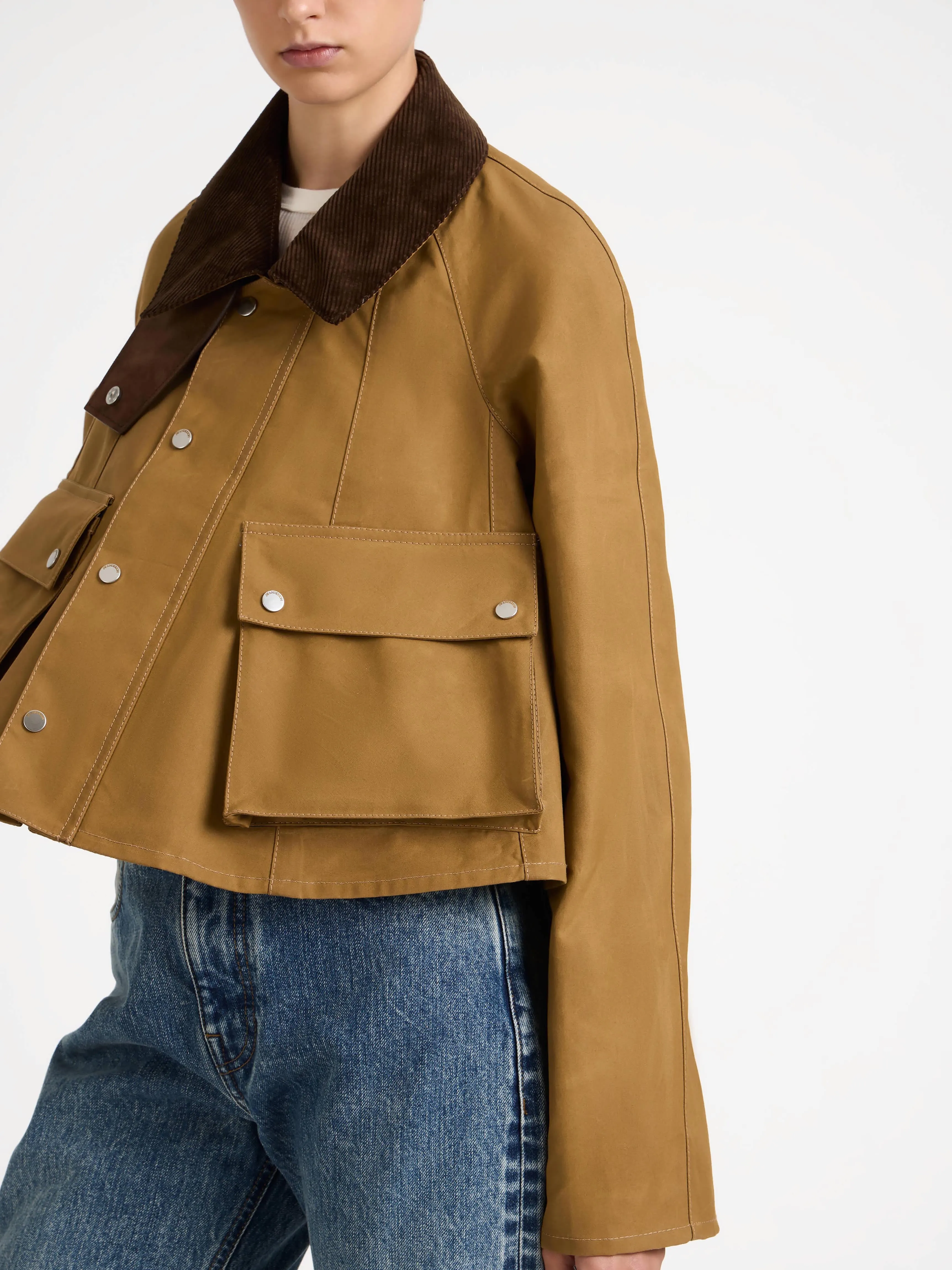 WOMENS BARN JACKET IN BISCUIT sold by J.W. Anderson product image thumbnail 2