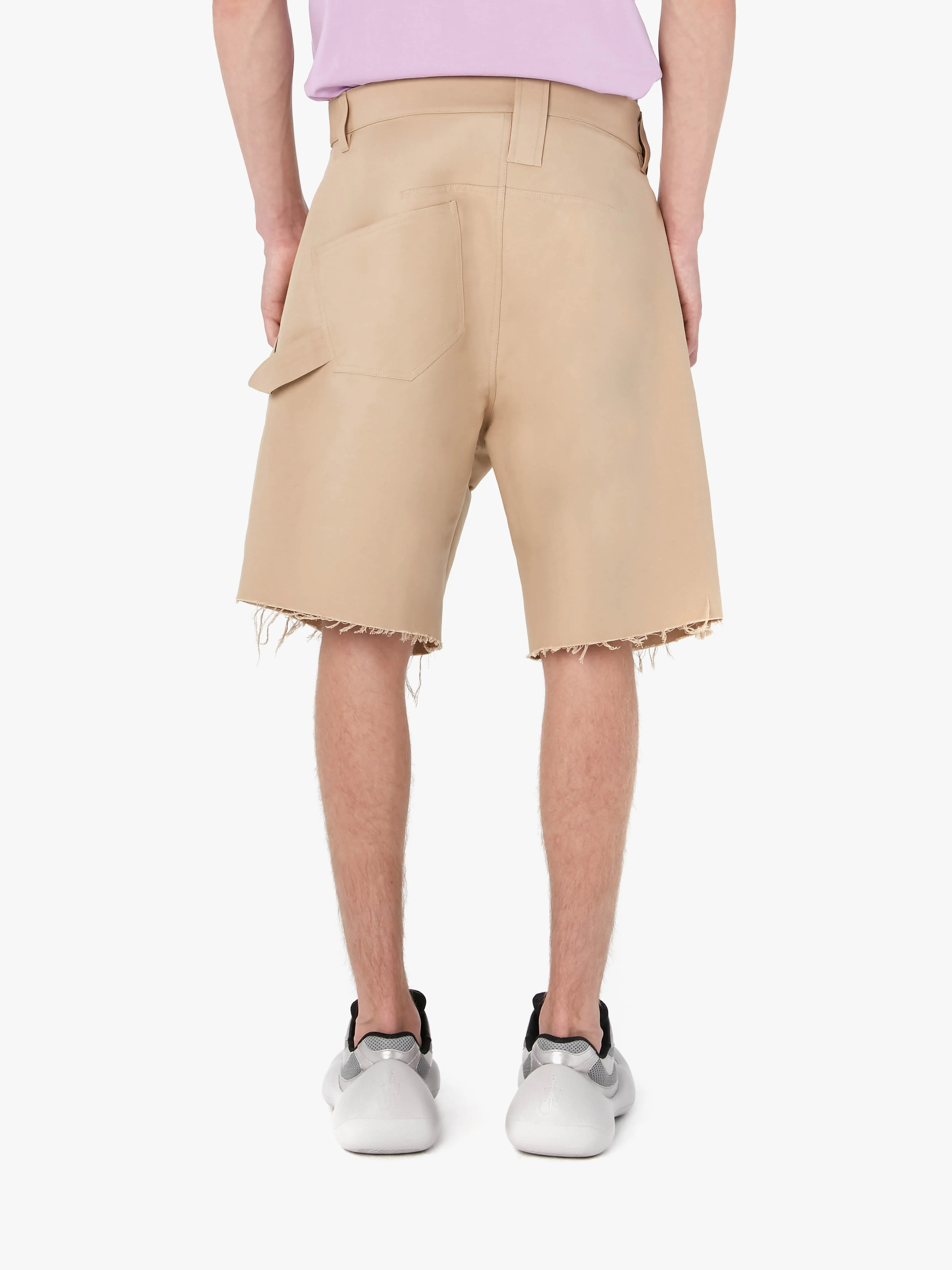 TWISTED CHINO SHORTS IN BEIGE sold by J.W. Anderson product image thumbnail 3