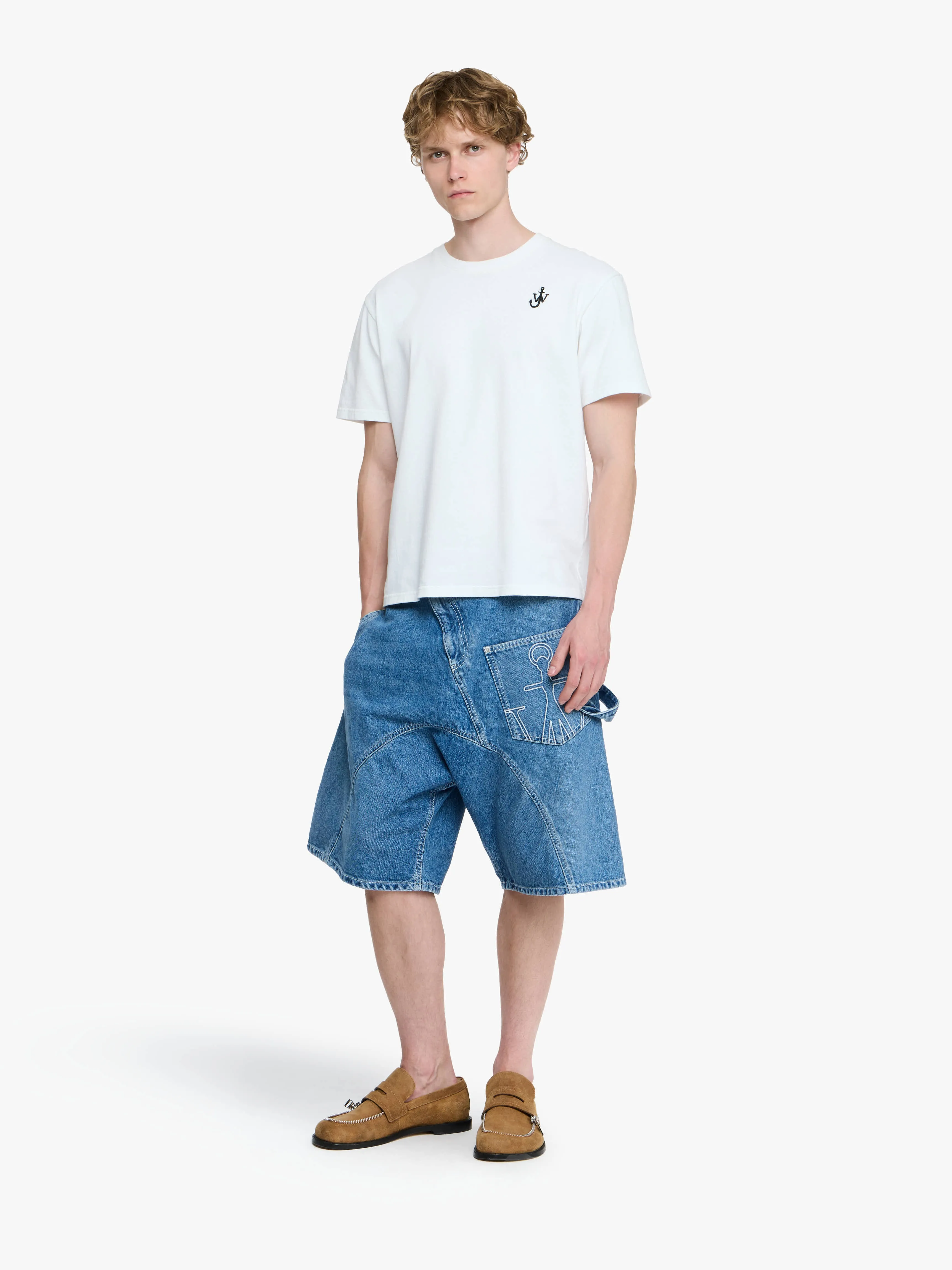 ANCHOR EMBROIDERY T-SHIRT sold by J.W. Anderson product image thumbnail 2