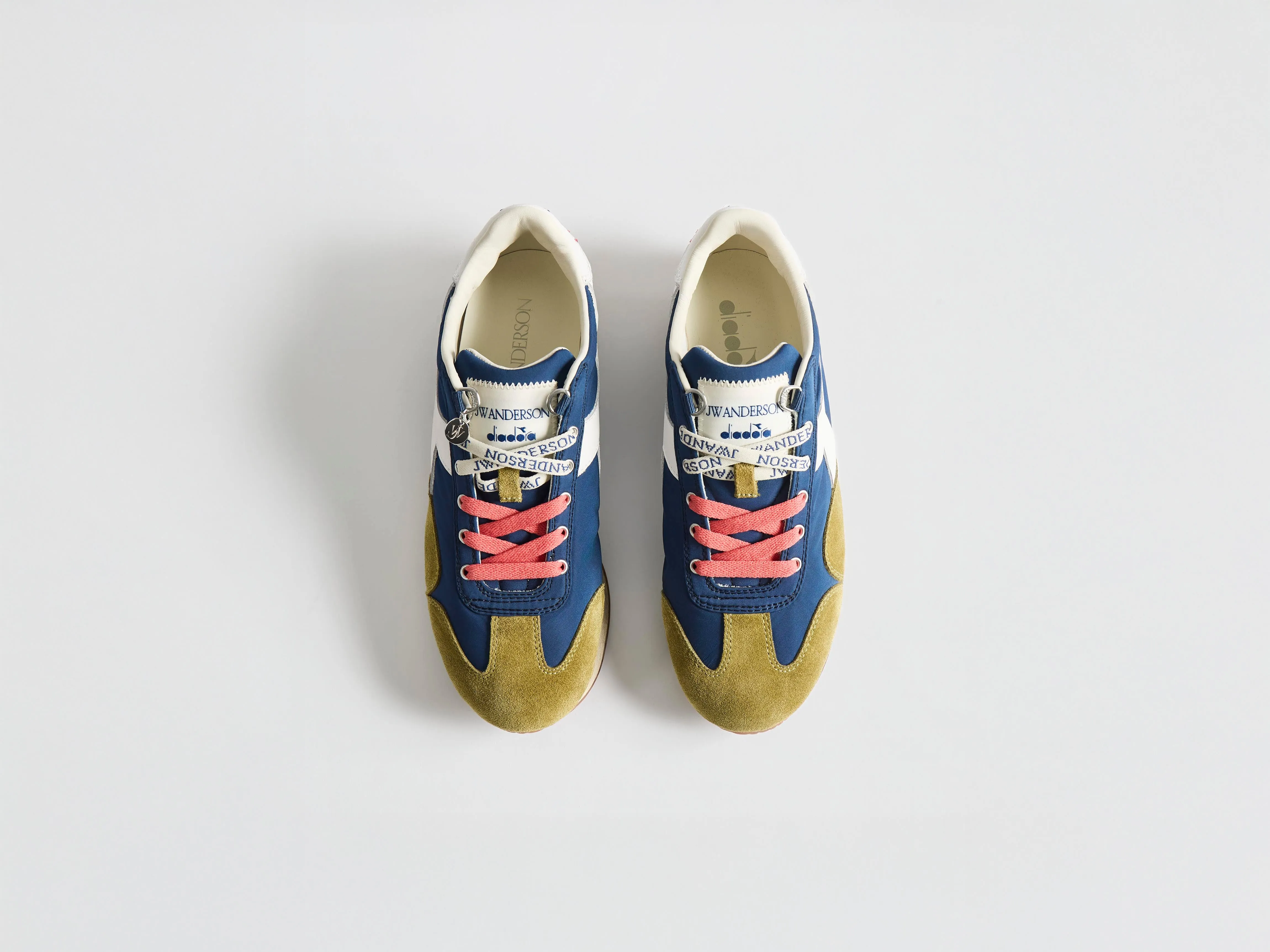 MENS JW ANDERSON X DIADORA SNEAKERS IN NAVY-PEONY sold by J.W. Anderson product image thumbnail 5