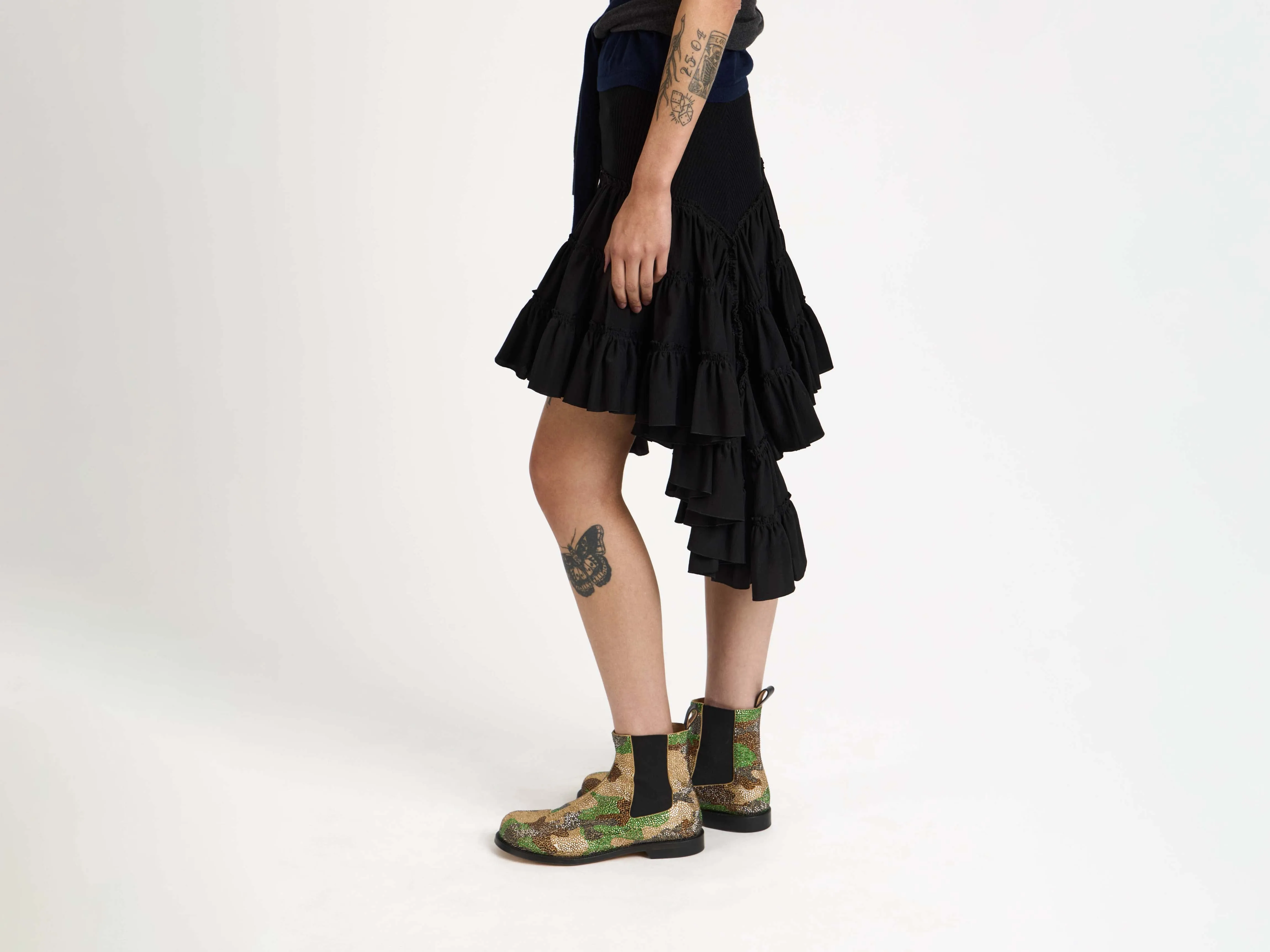 CL_RUFFLE SKIRT - BLACK_SK0198PG1899 sold by J.W. Anderson product image thumbnail 2