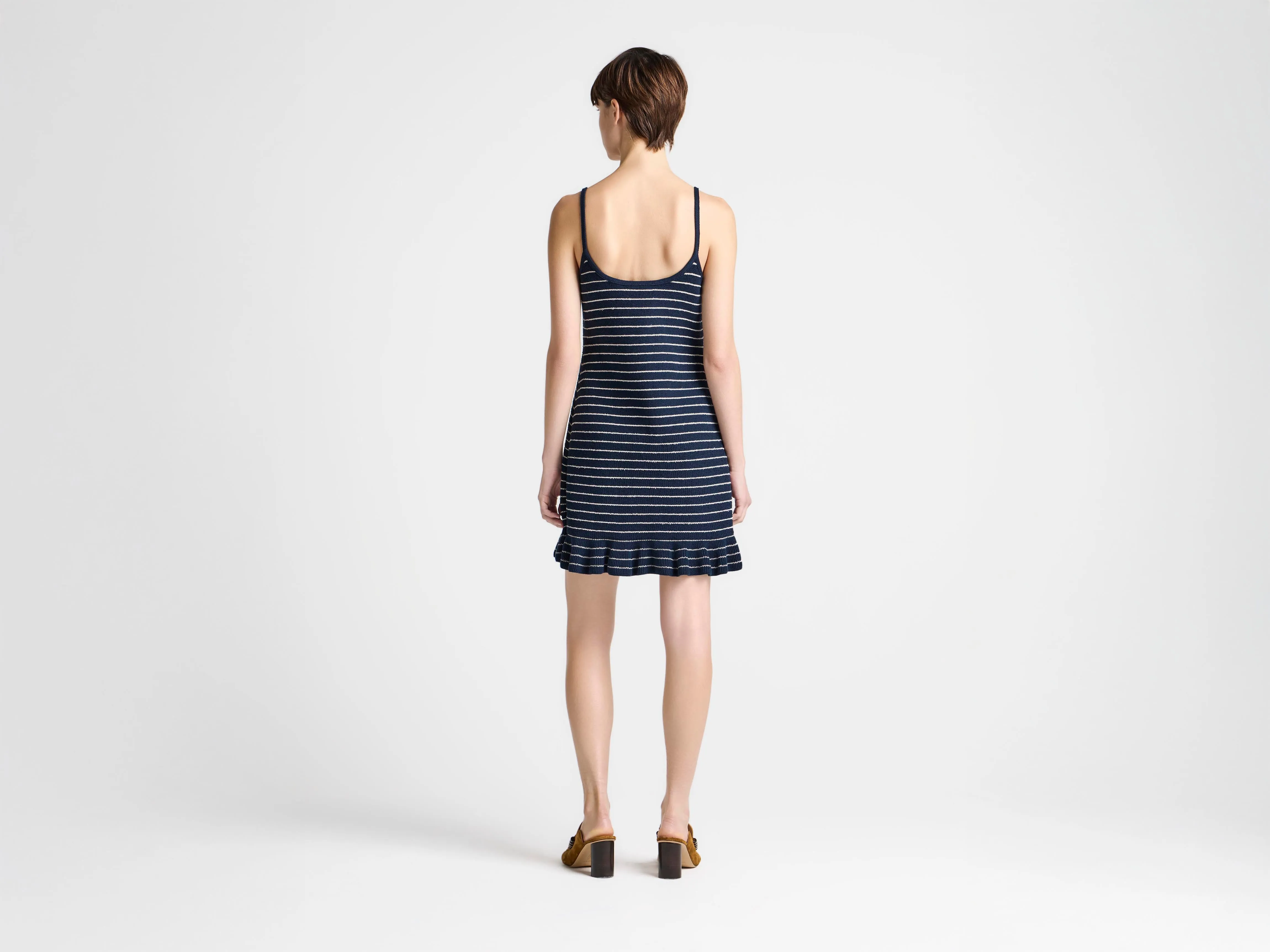 WOMENS MINI DRESS IN DARK NAVY sold by J.W. Anderson product image thumbnail 2