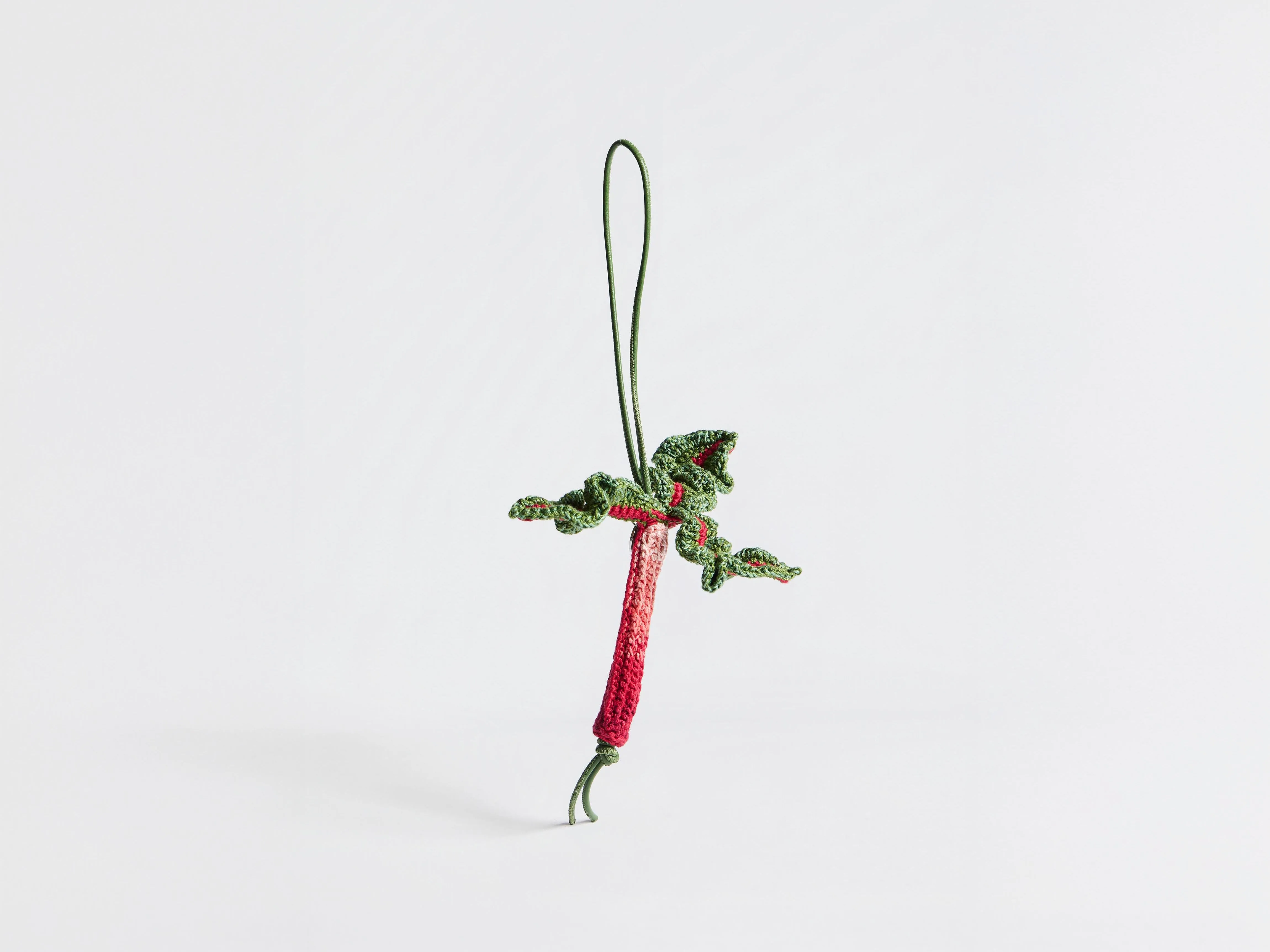 HAND-CROCHETED RHUBARB CHARM sold by J.W. Anderson product image thumbnail 3