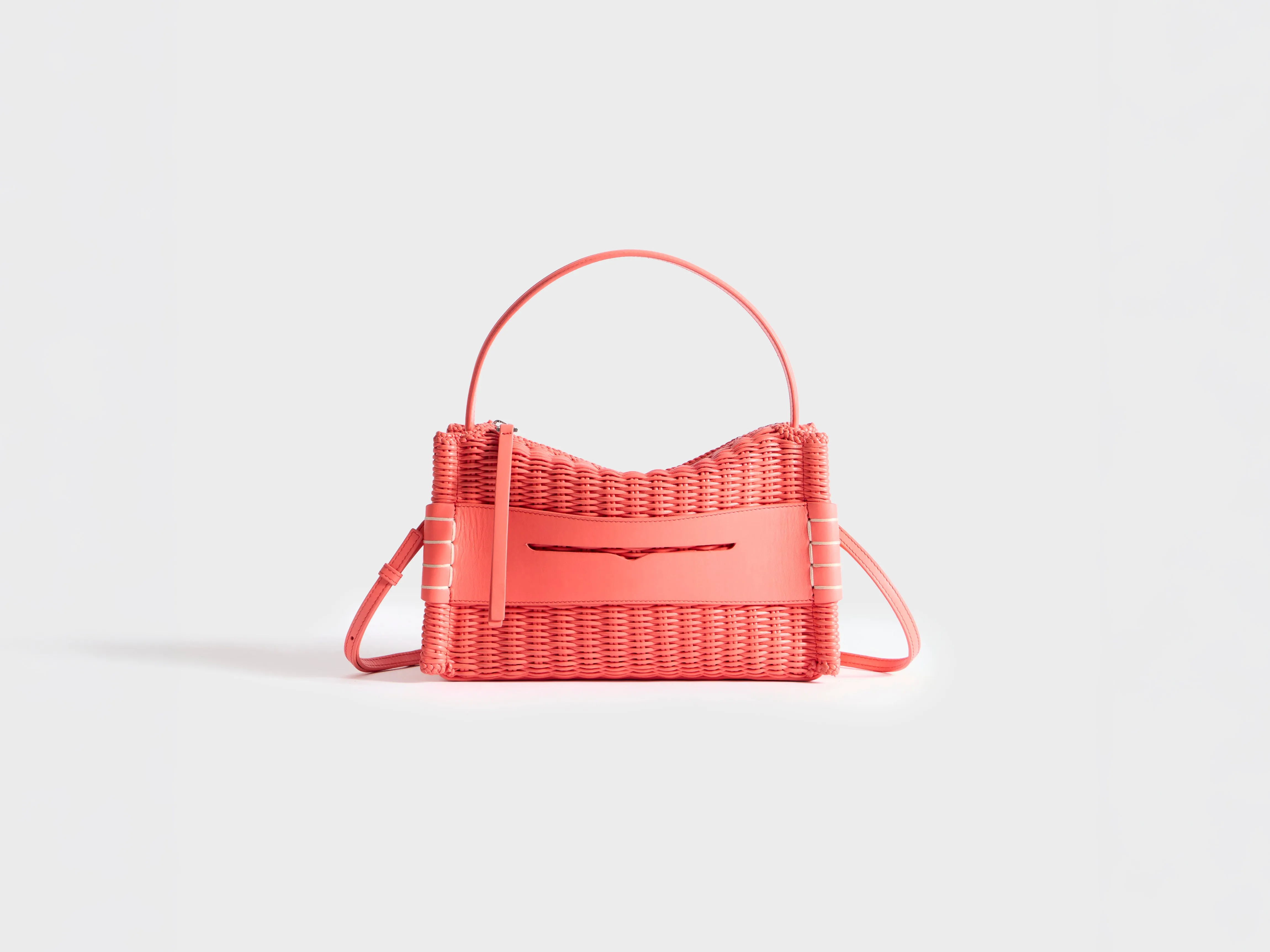 LOAFER BAG IN CORAL WOVEN LEATHER sold by J.W. Anderson product image thumbnail 5