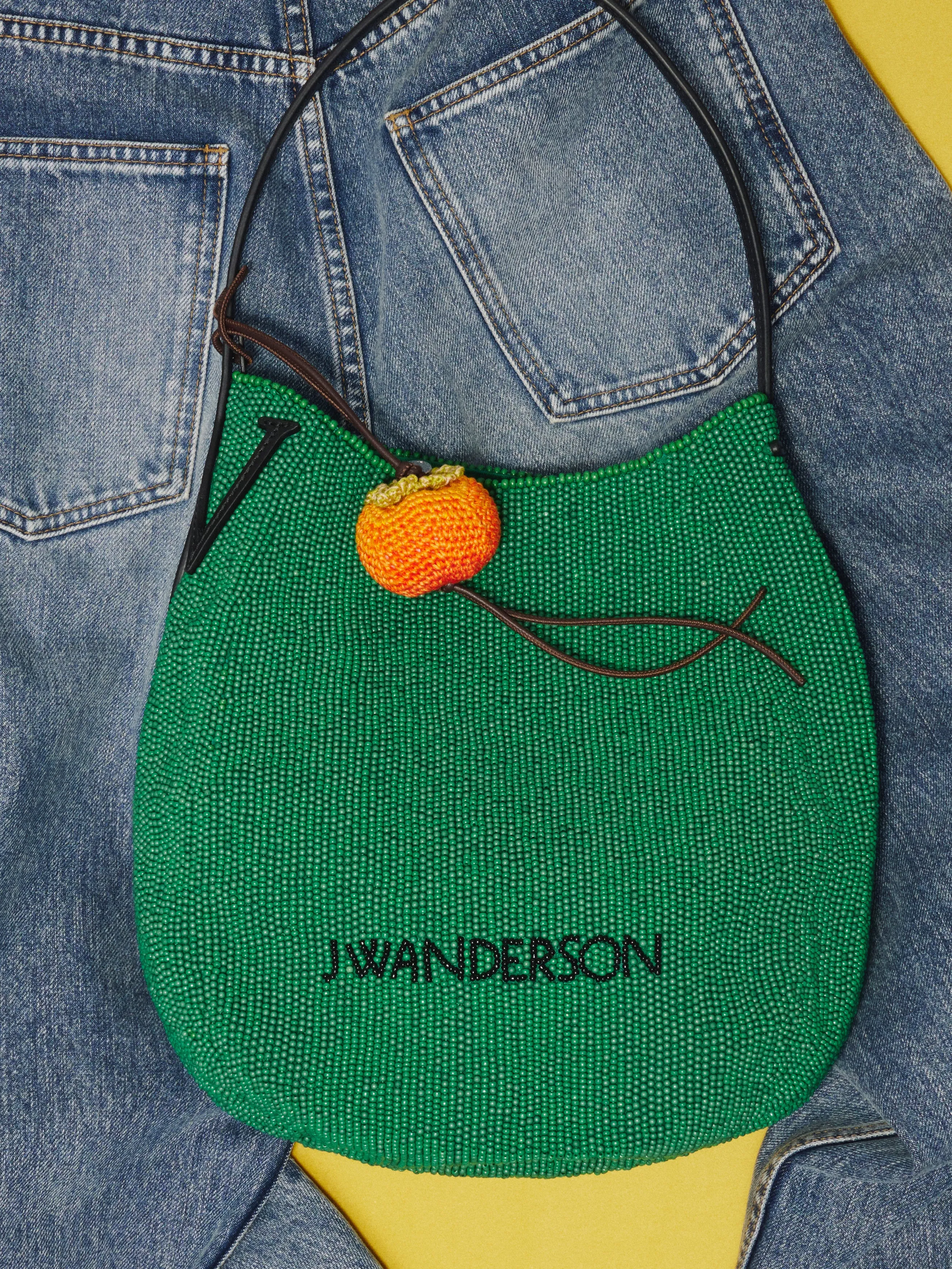 SMALL BEADED BULB BAG IN GREEN sold by J.W. Anderson product image thumbnail 2