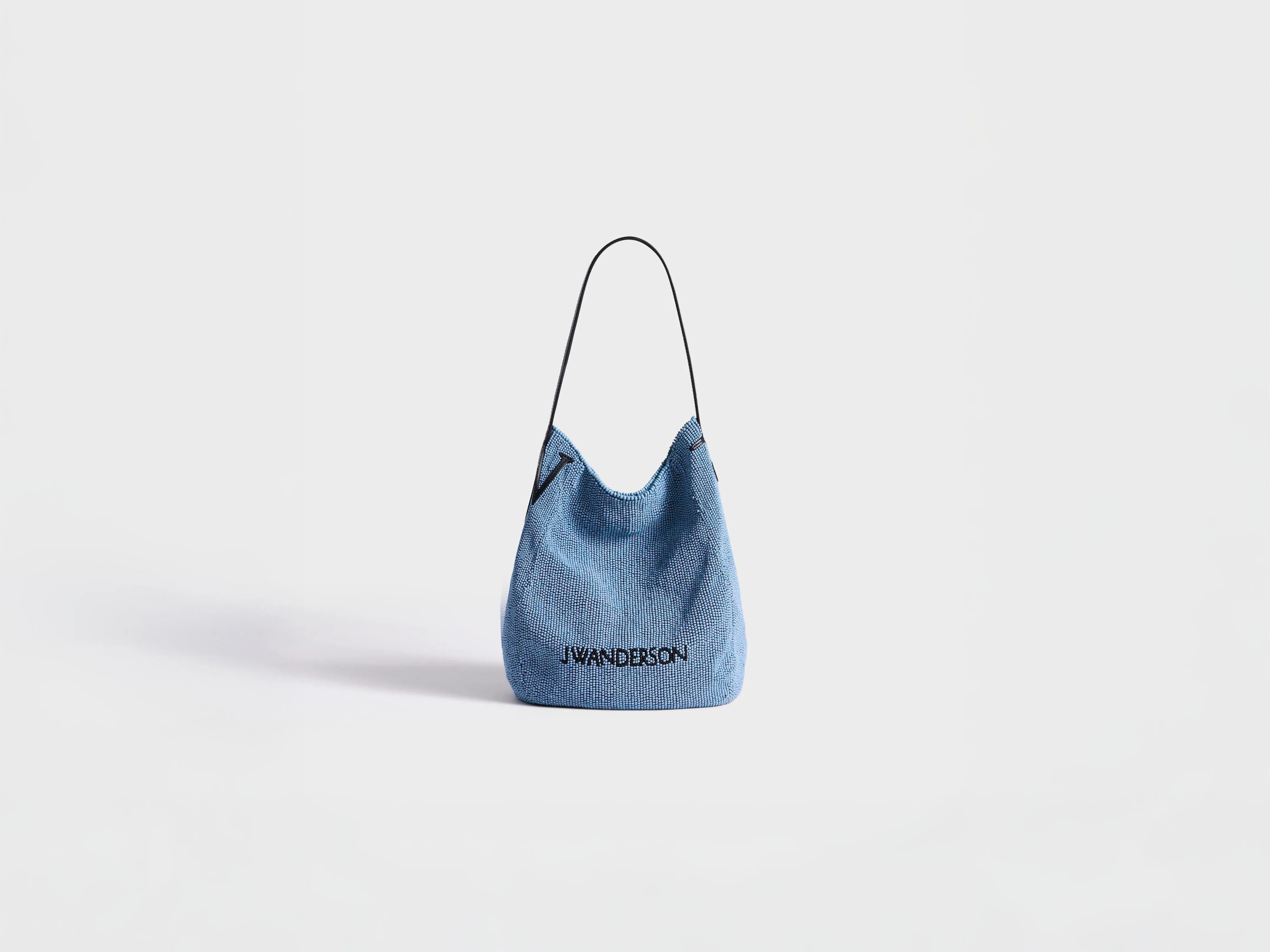 SMALL BEADED BULB BAG IN BLUE sold by J.W. Anderson product image thumbnail 4