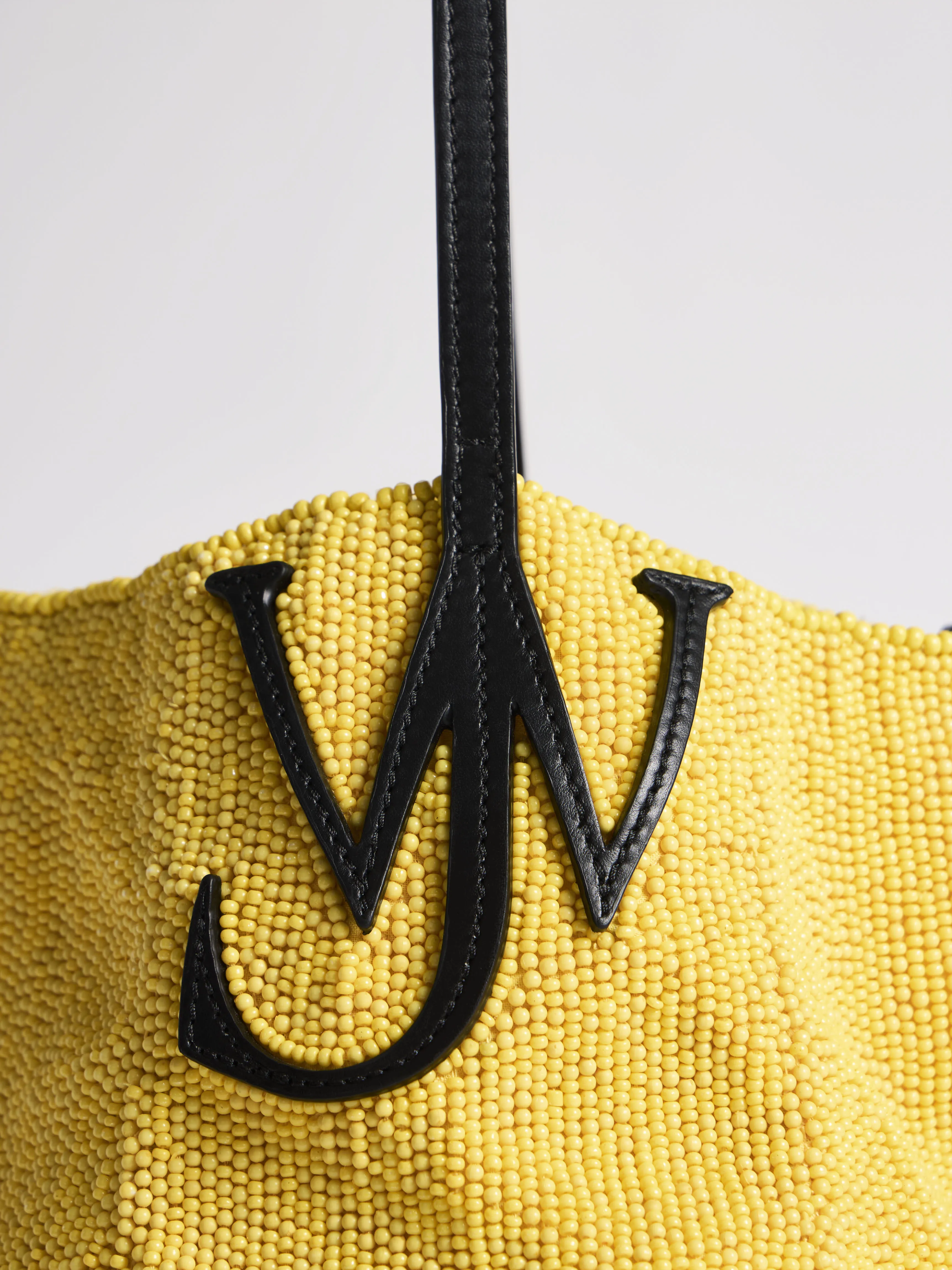 SMALL BEADED BULB BAG IN YELLOW sold by J.W. Anderson product image thumbnail 3