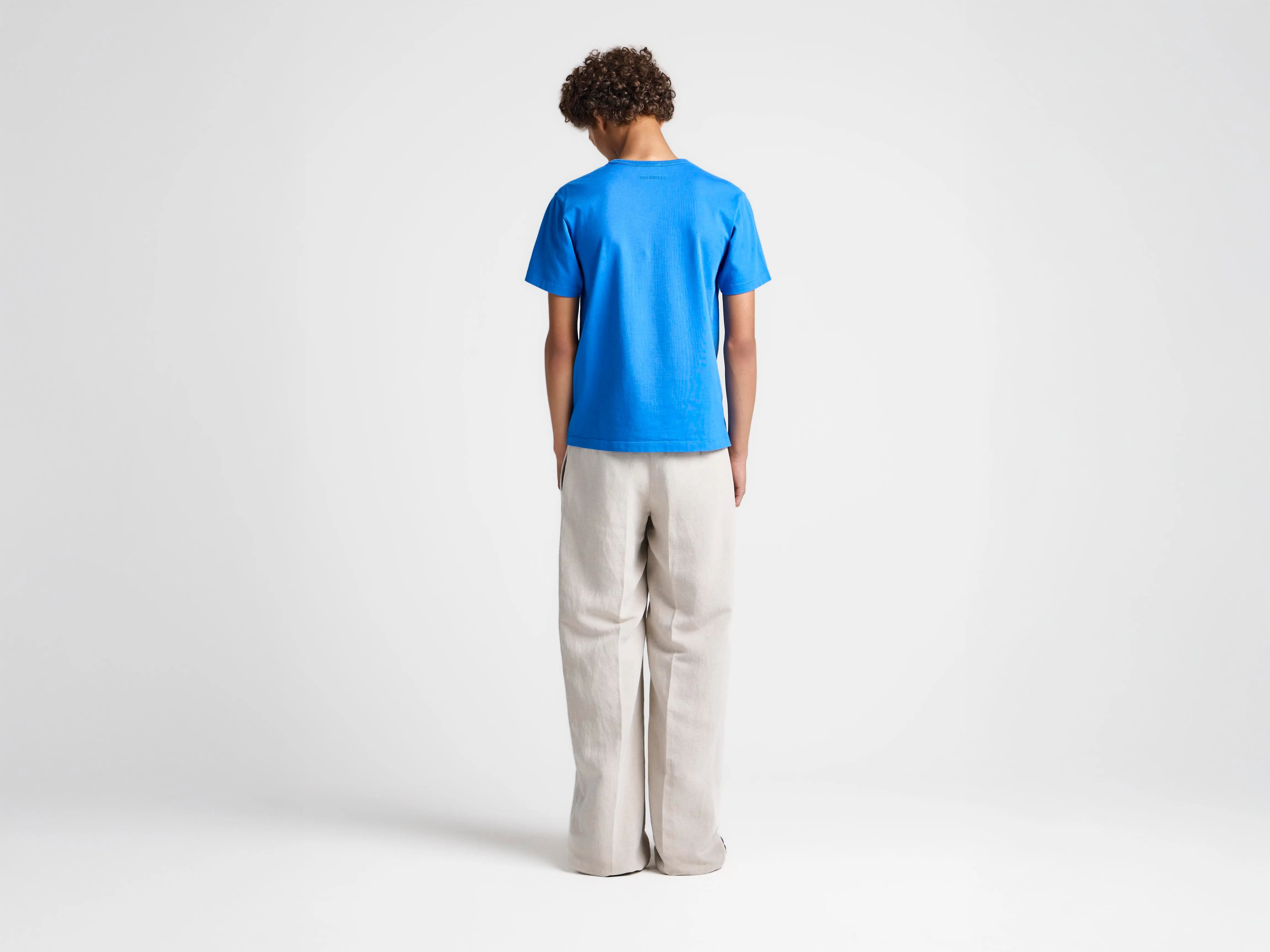 MENS GARDENER T-SHIRT IN SAPPHIRE BLUE sold by J.W. Anderson product image thumbnail 3
