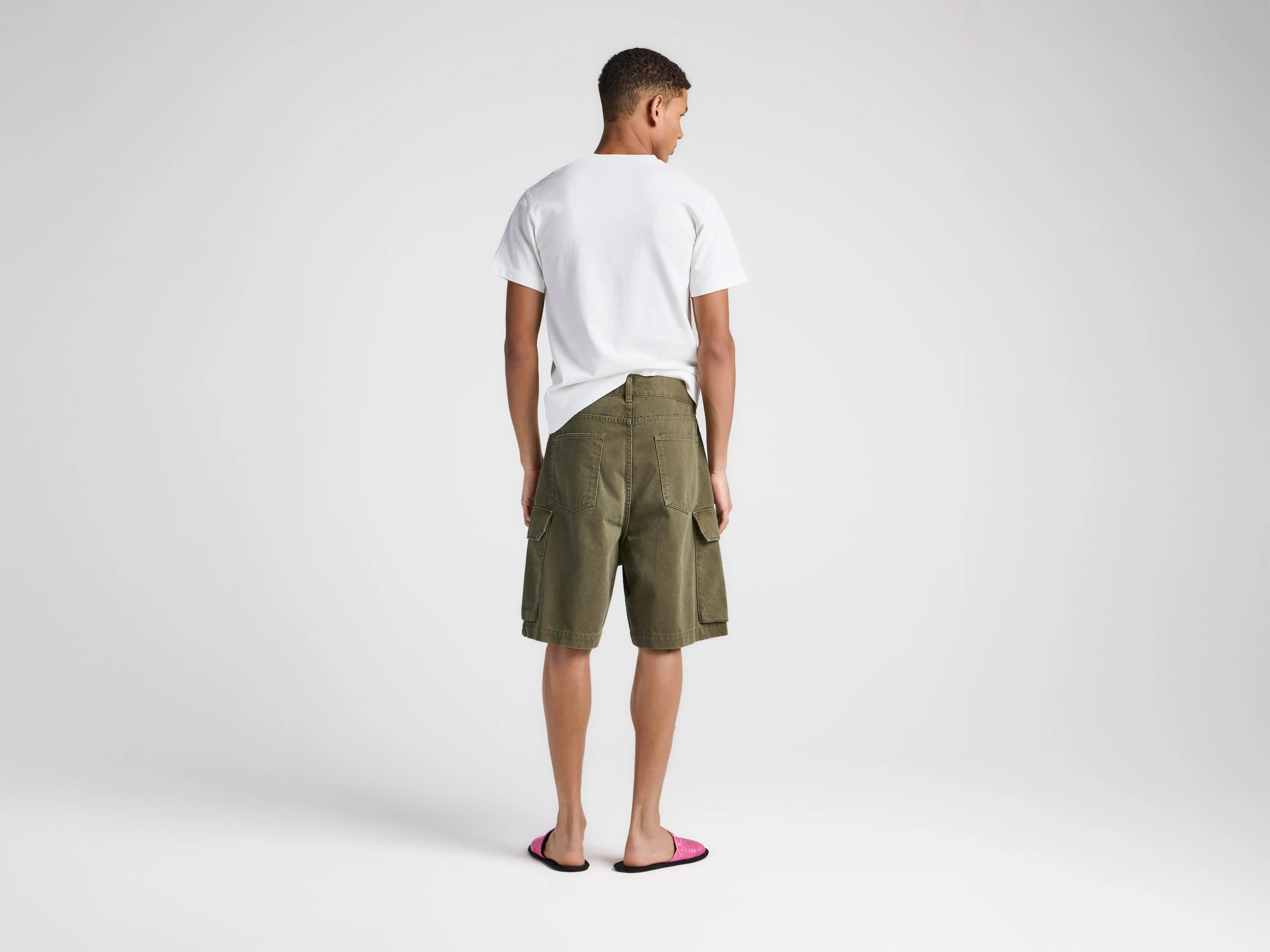 MENS PORN T-SHIRT IN WHITE & GREEN sold by J.W. Anderson product image thumbnail 3