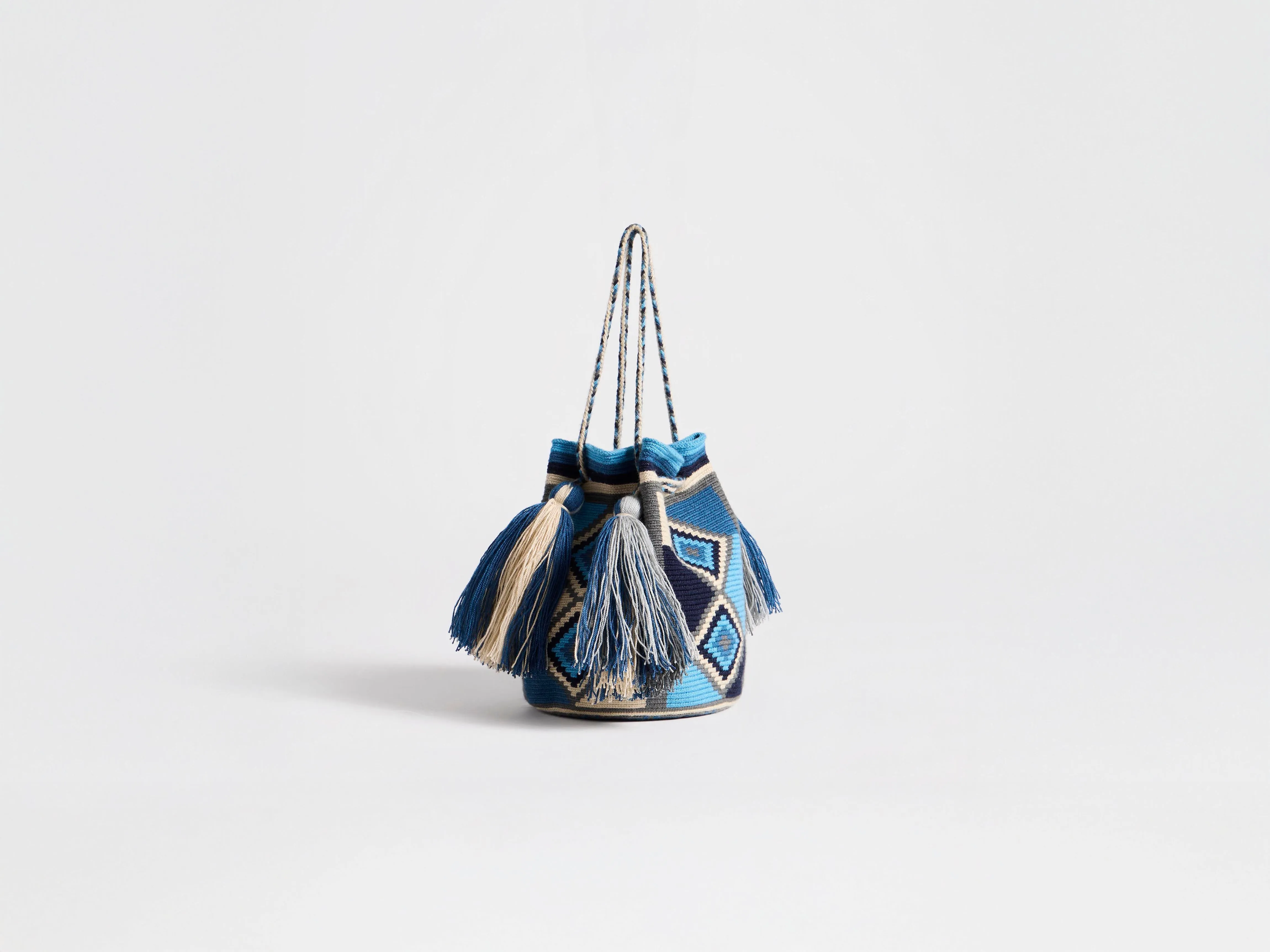 LA MOCHIA WAYUU POUCH IN BLUE & MULTI sold by J.W. Anderson product image thumbnail 3