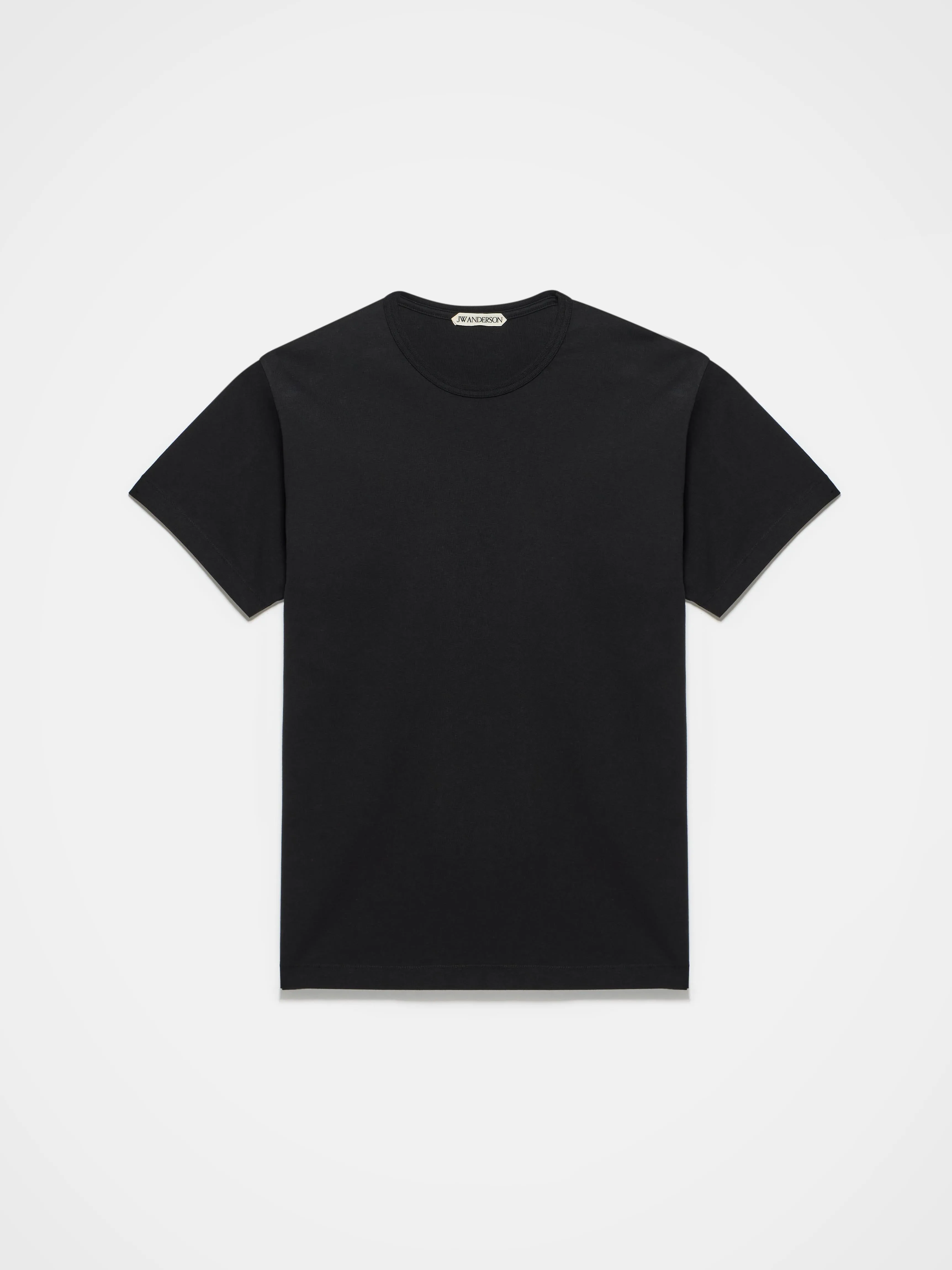 WOMENS EMBROIDERED ANCHOR T-SHIRT IN BLACK sold by J.W. Anderson product image thumbnail 5