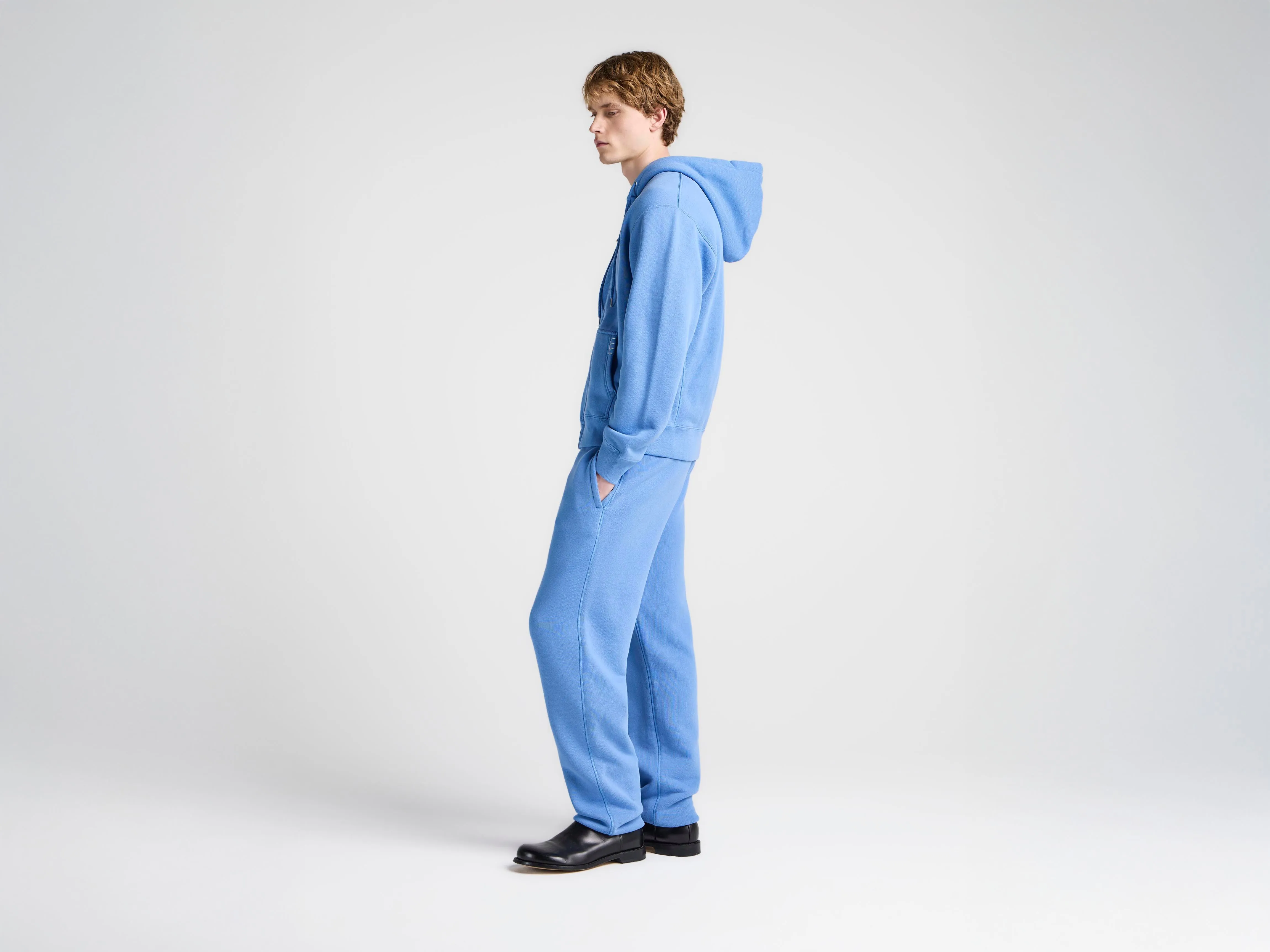 MENS CUFFED SWEATPANTS IN WASHED BLUE sold by J.W. Anderson product image thumbnail 5