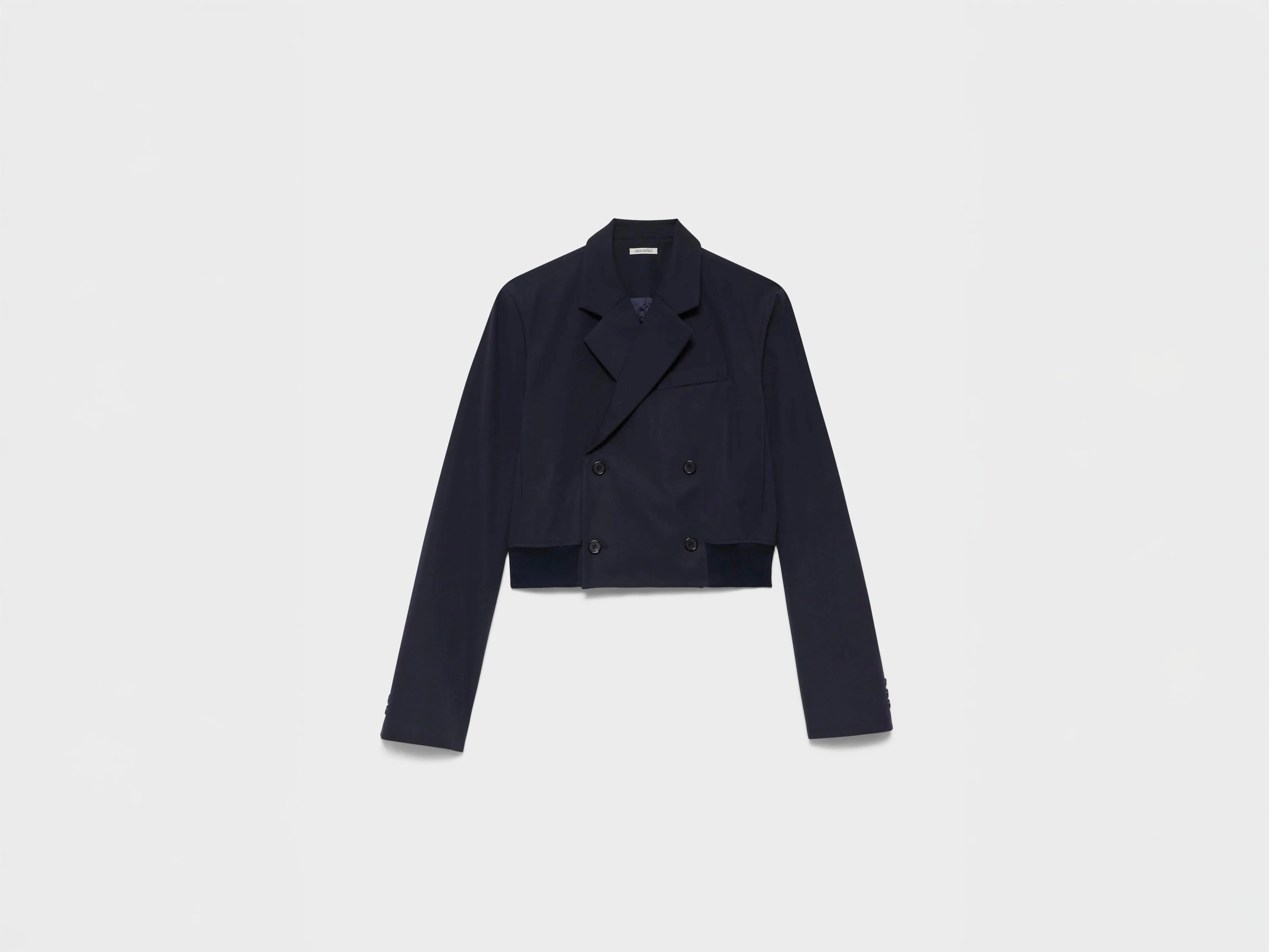 WOMENS CROPPED BLAZER IN NAVY sold by J.W. Anderson product image thumbnail 5