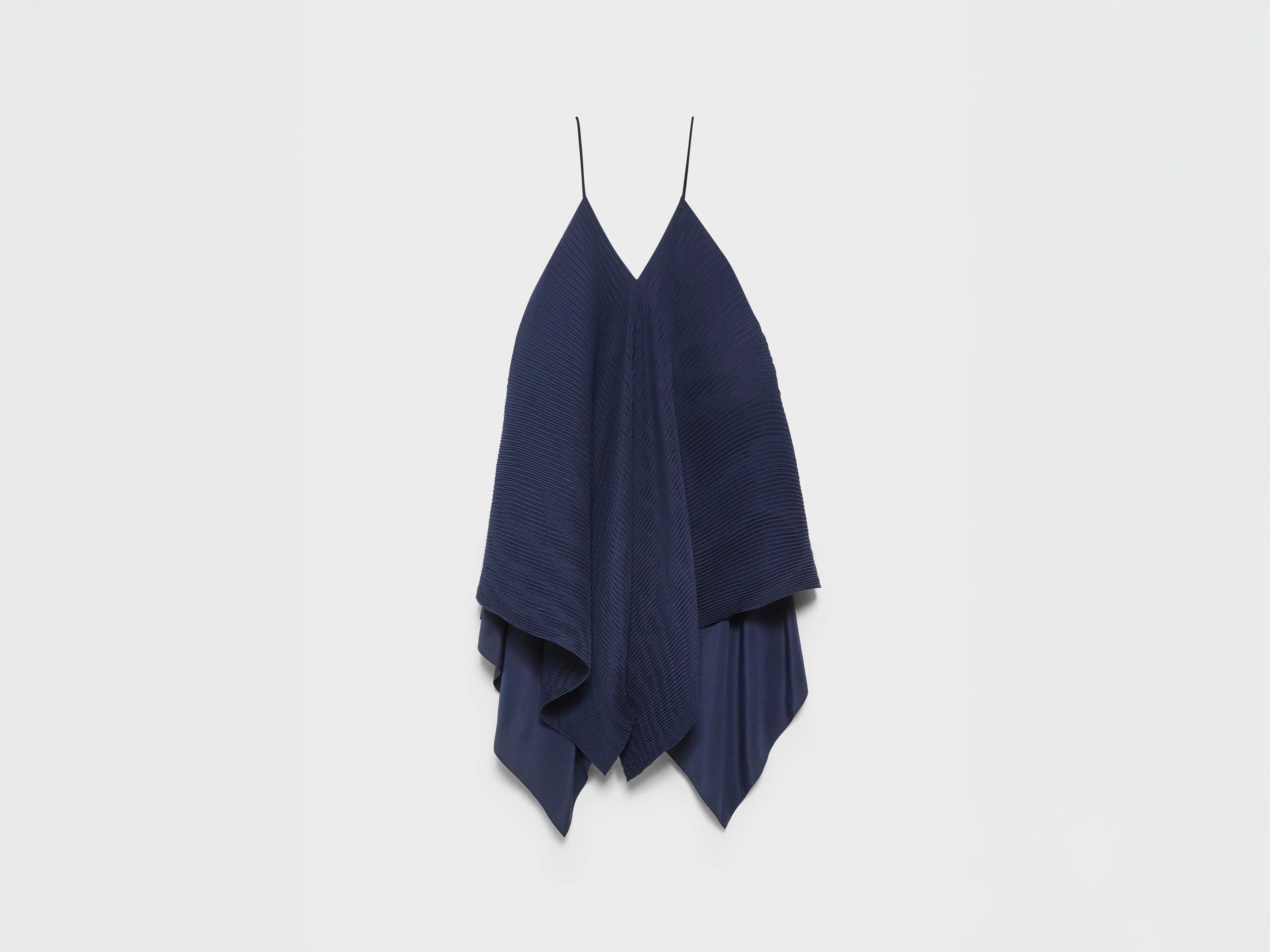 WOMENS PLEATED DRESS IN NAVY sold by J.W. Anderson product image thumbnail 5