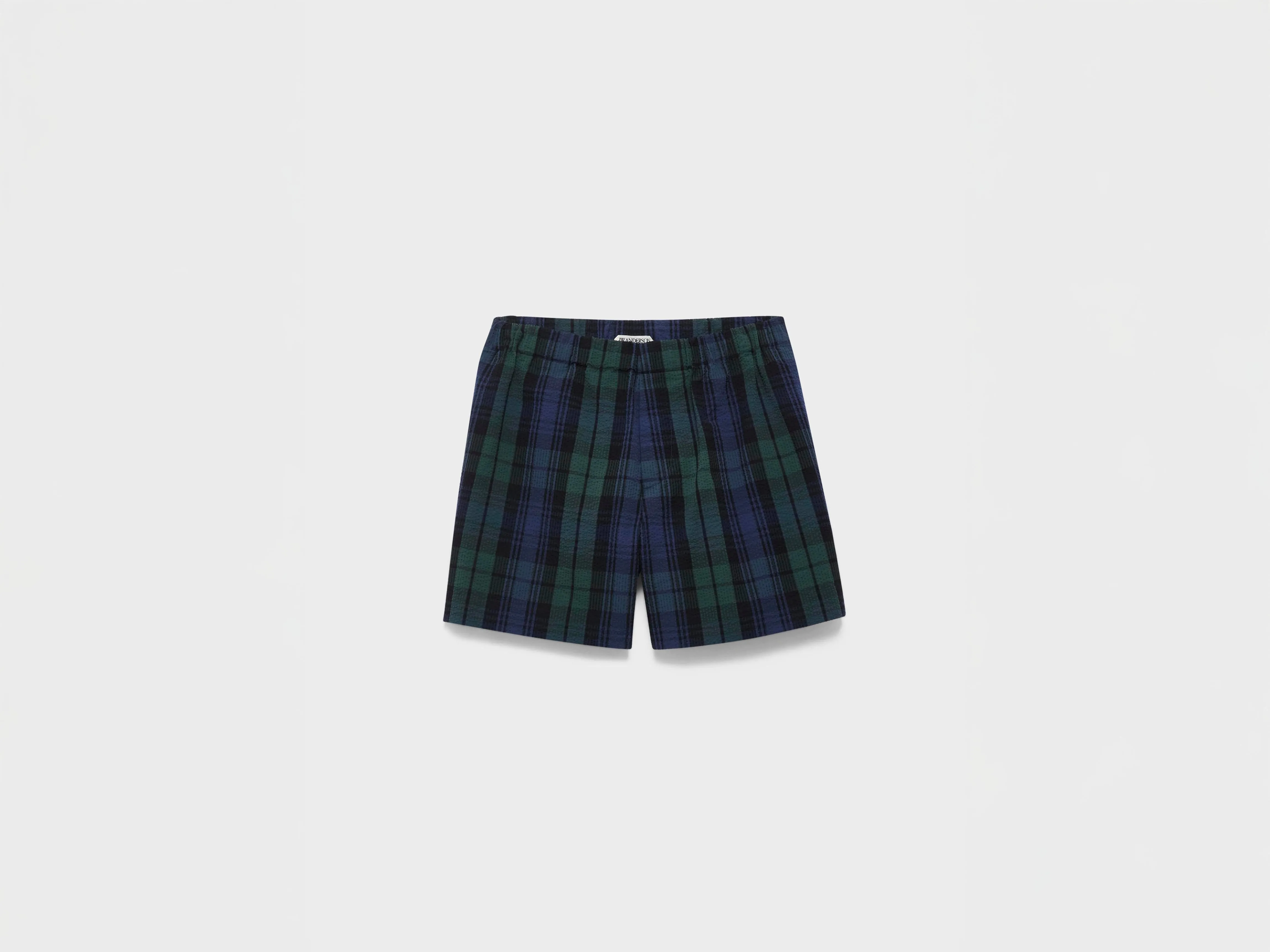 MENS CHECKERED SHORTS IN NAVY & GREEN sold by J.W. Anderson product image thumbnail 5