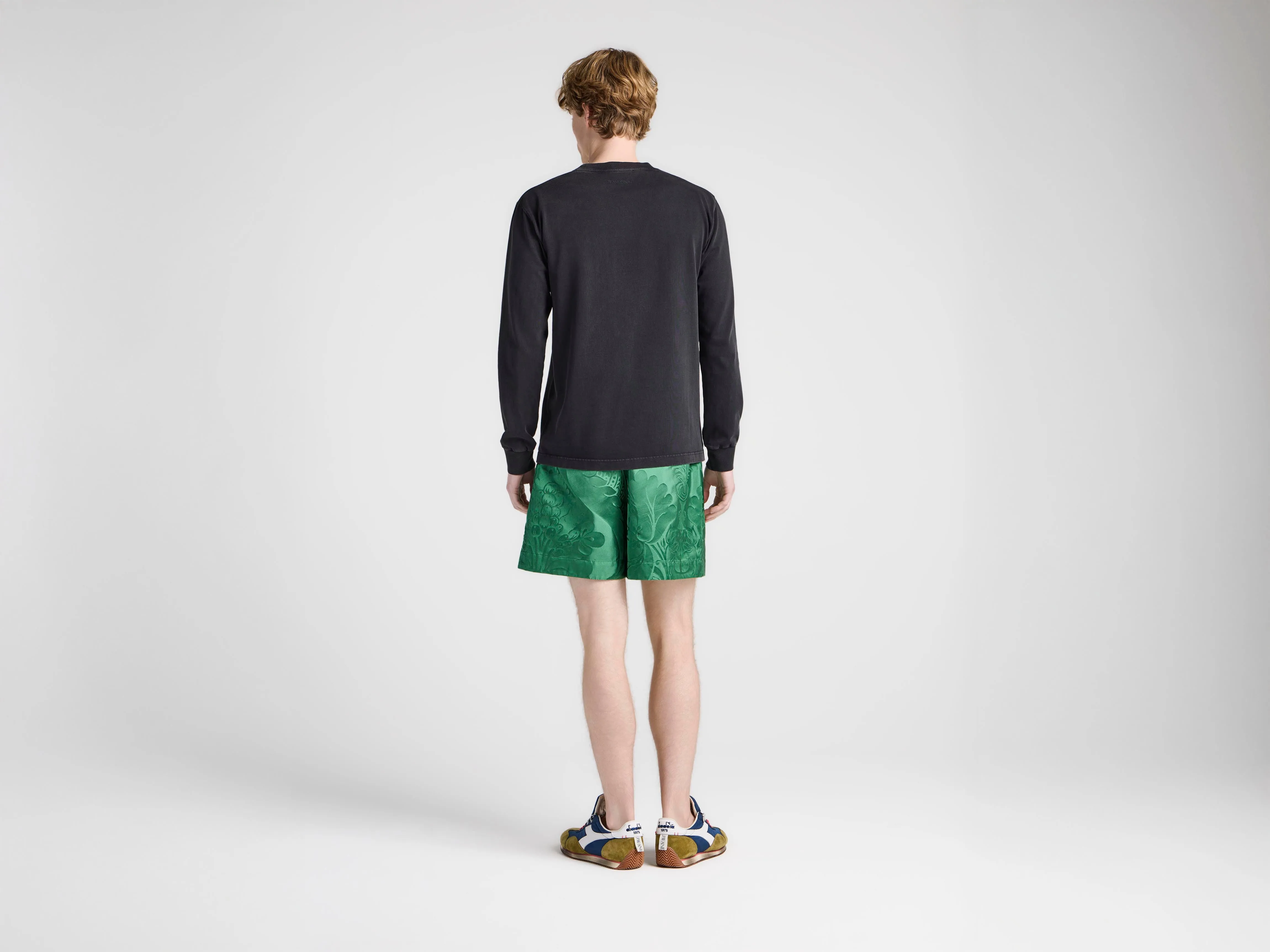 MENS HIKER LONG-SLEEVED SHIRT IN WASHED BLACK sold by J.W. Anderson product image thumbnail 3