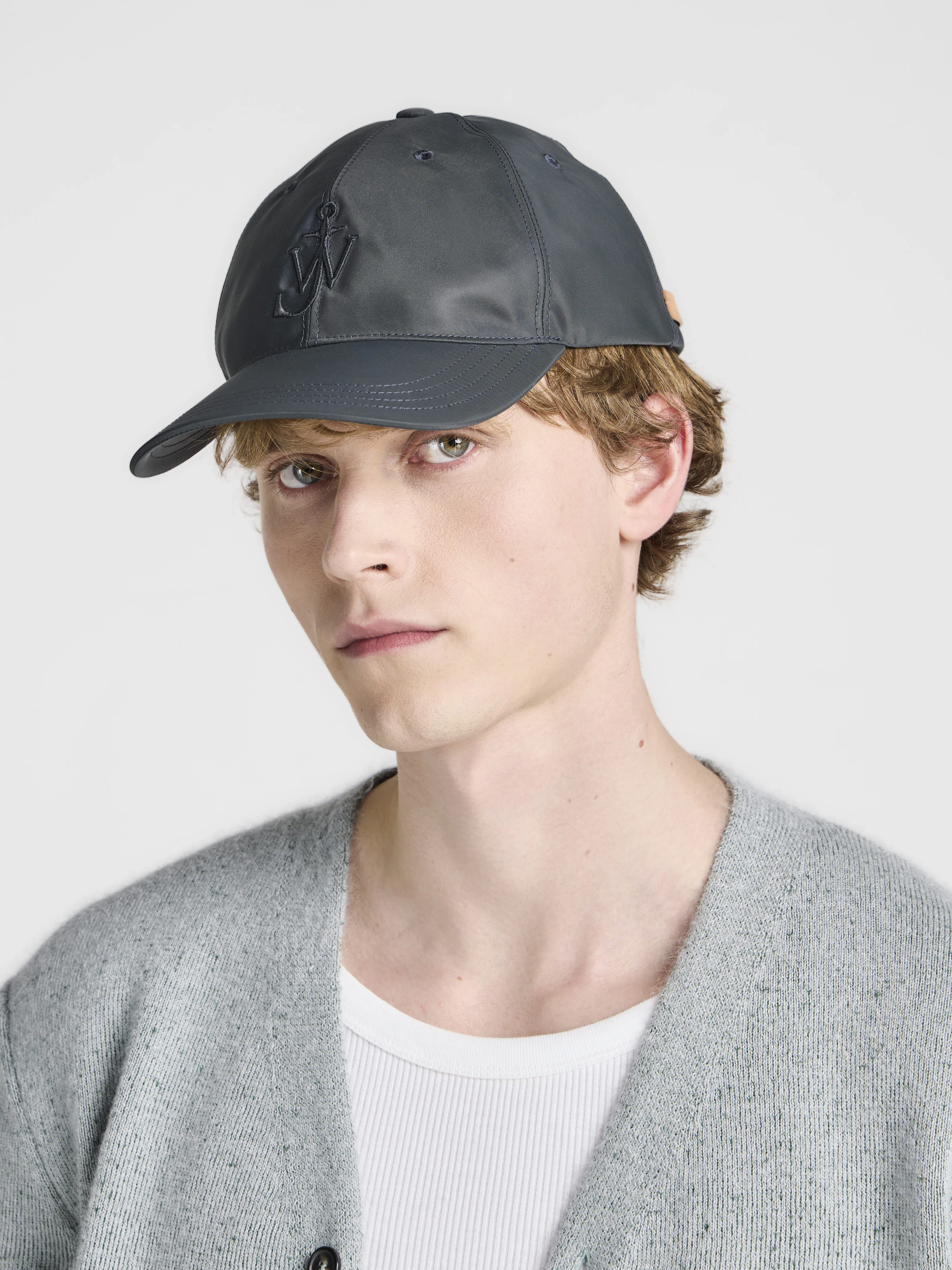 BASEBALL CAP IN DARK GREY sold by J.W. Anderson product image thumbnail 2