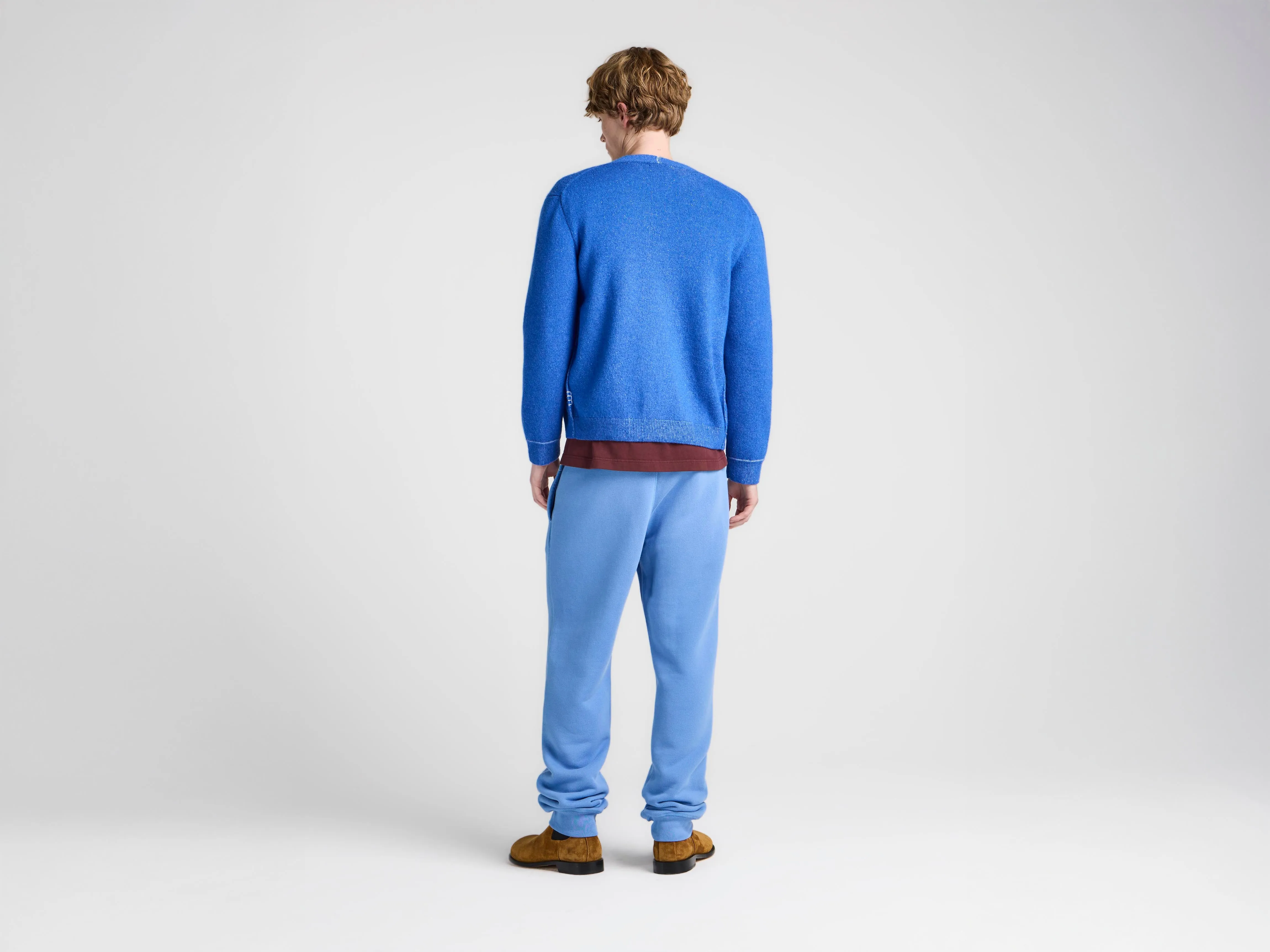 MENS KNITTED MOHAIR CARDIGAN IN COBALT sold by J.W. Anderson product image thumbnail 4