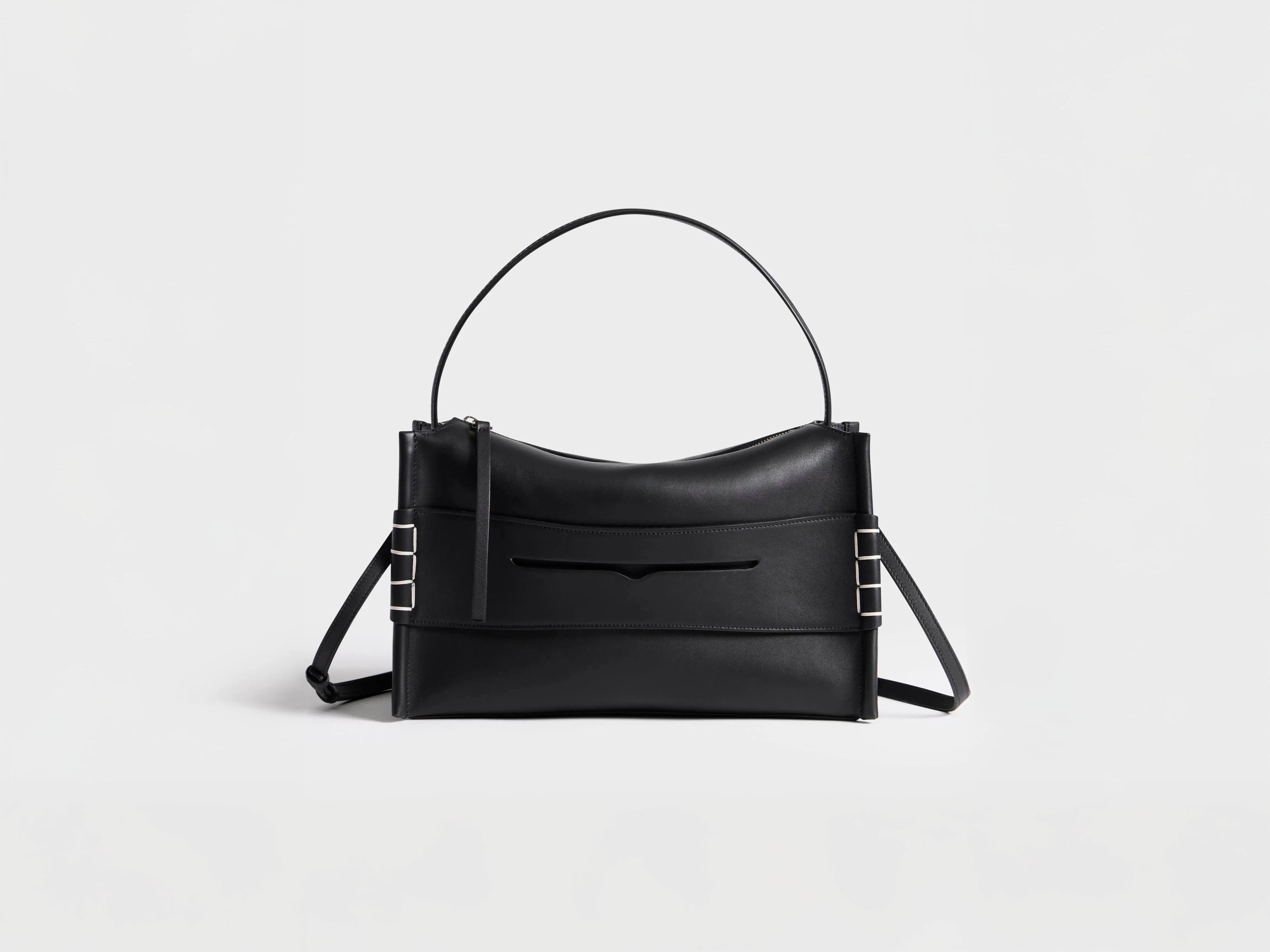 MEDIUM LOAFER BAG IN BLACK LEATHER sold by J.W. Anderson product image thumbnail 3
