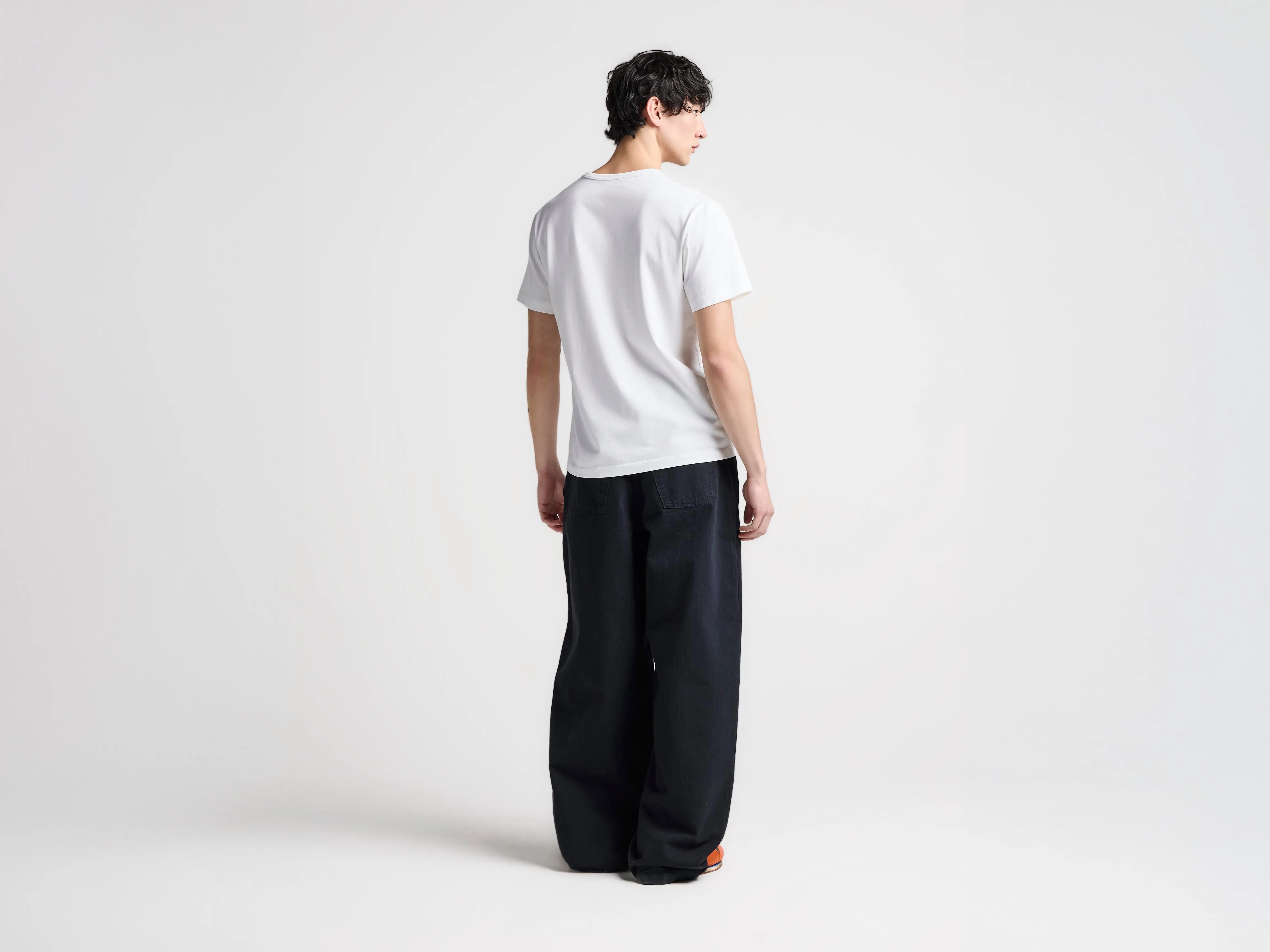 MENS SINGLE PLEAT TROUSERS IN BLACK sold by J.W. Anderson product image thumbnail 3