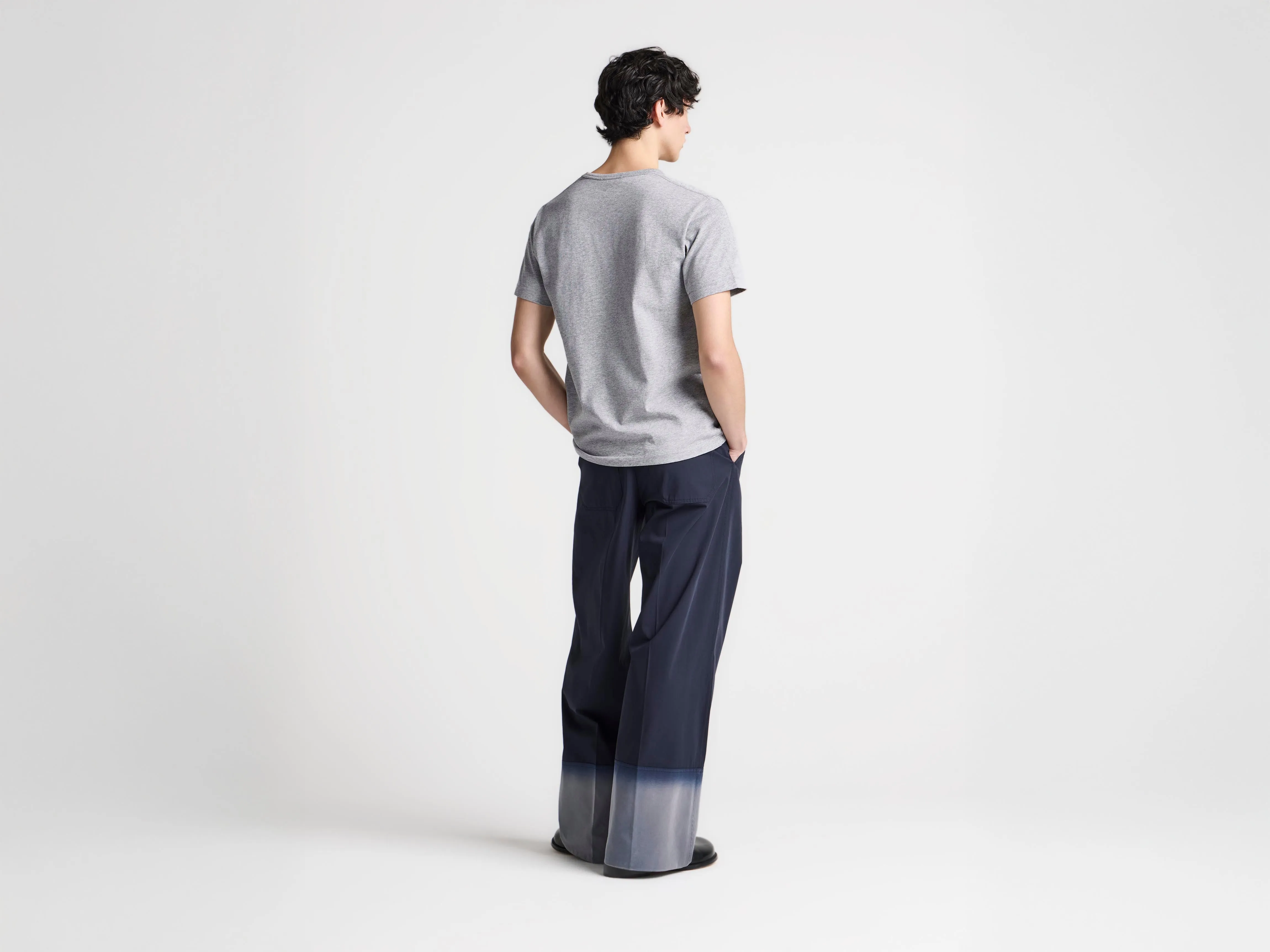 MENS DIP DYED TROUSER IN NAVY & MULTI sold by J.W. Anderson product image thumbnail 2