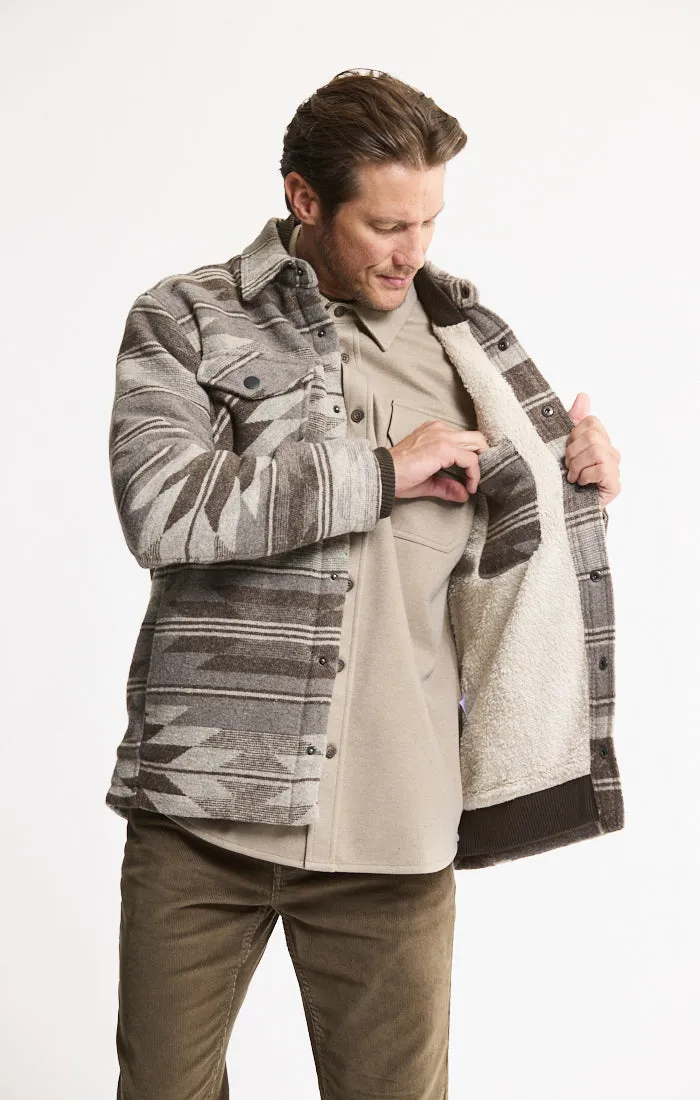 Sherpa Lined Wool Blend Jacket sold by Jachs product image thumbnail 2