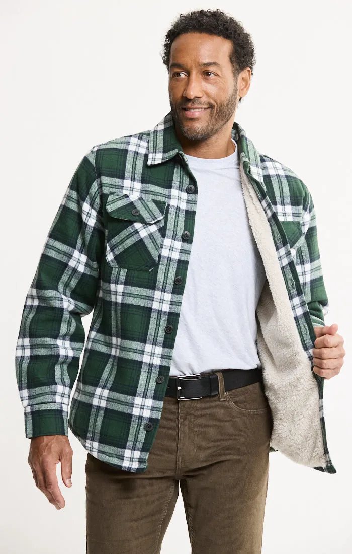 Sherpa Lined Flannel Shirt Jacket sold by Jachs product image thumbnail 2