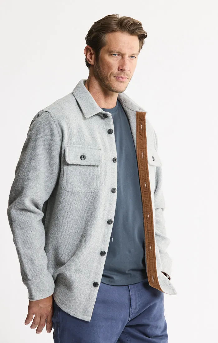 Wool Blend Overshirt sold by Jachs product image thumbnail 2