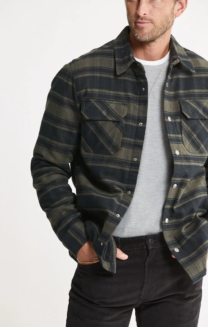 Fleece Lined Ultra Brawny Overshirt sold by Jachs product image thumbnail 2