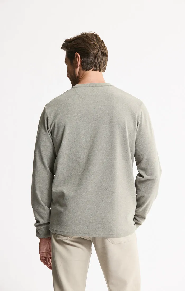 Ultra Soft Heather Crewneck Sweatshirt sold by Jachs product image thumbnail 3