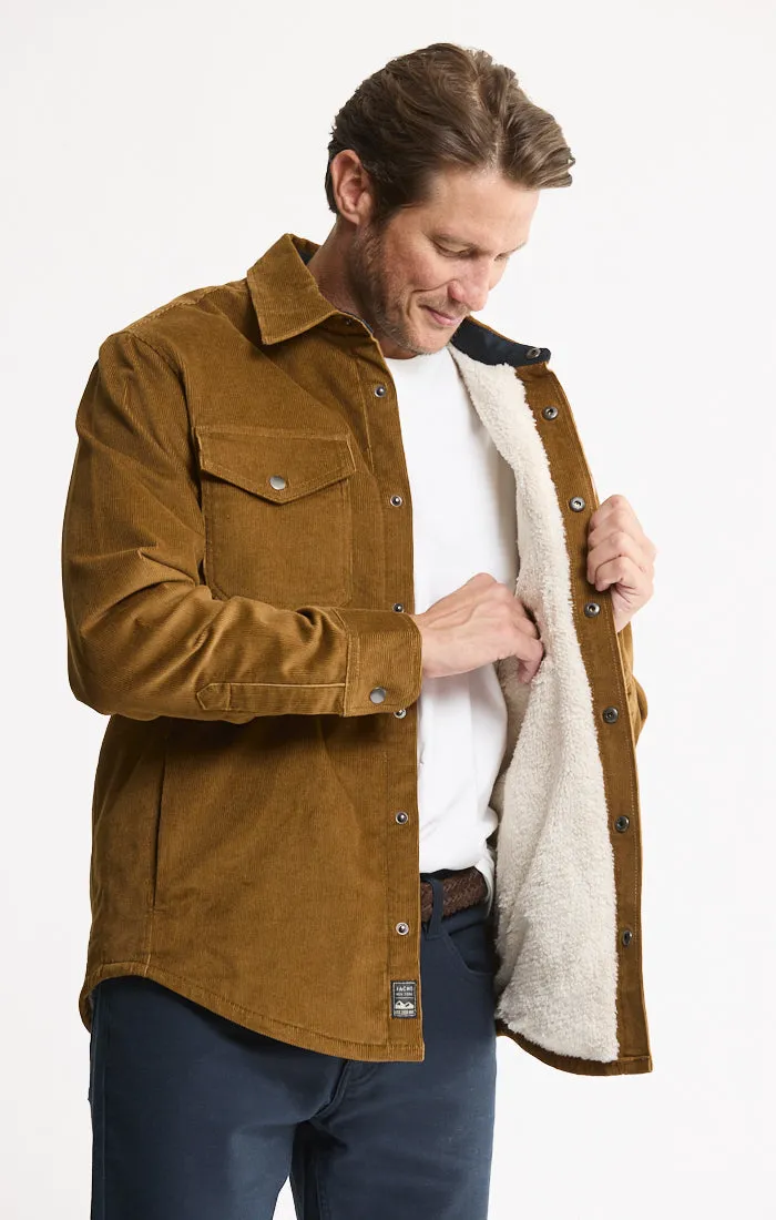 Sherpa Lined Corduroy Shirt Jacket sold by Jachs product image thumbnail 2
