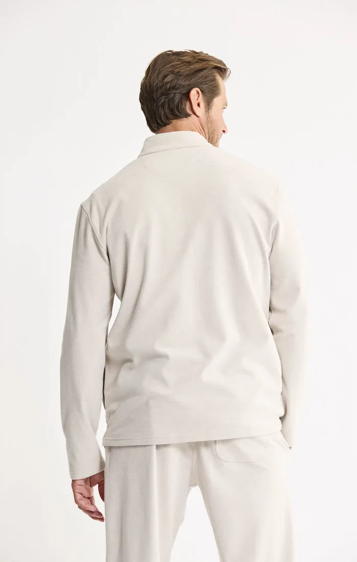 Ultra Soft Heather Quarter Zip Pullover sold by Jachs product image thumbnail 3