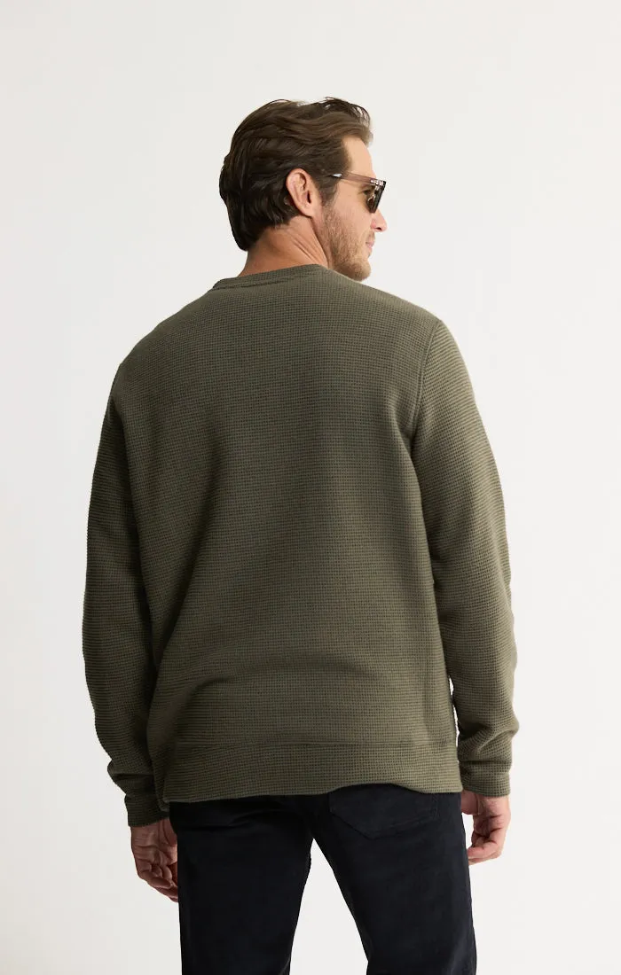 Sherpa Lined Crewneck Sweatshirt sold by Jachs product image thumbnail 3