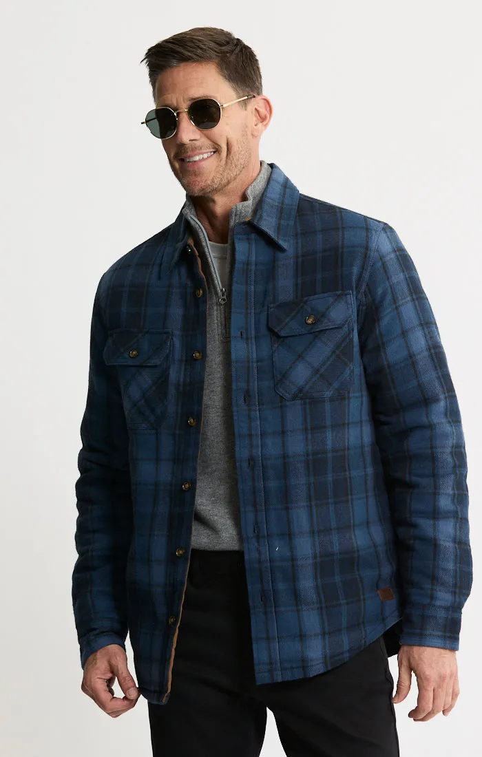 Cedar Flannel Shirt Jacket sold by Jachs